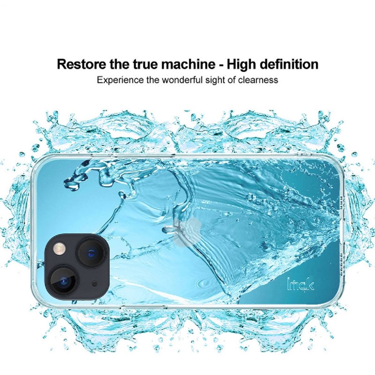 Schutzhülle für iPhone 13 Mini Kamera Handyhülle Case Cover Tasche Transparent Smartphone Bumper ANTI-SHOCK/ ANTI-STOß