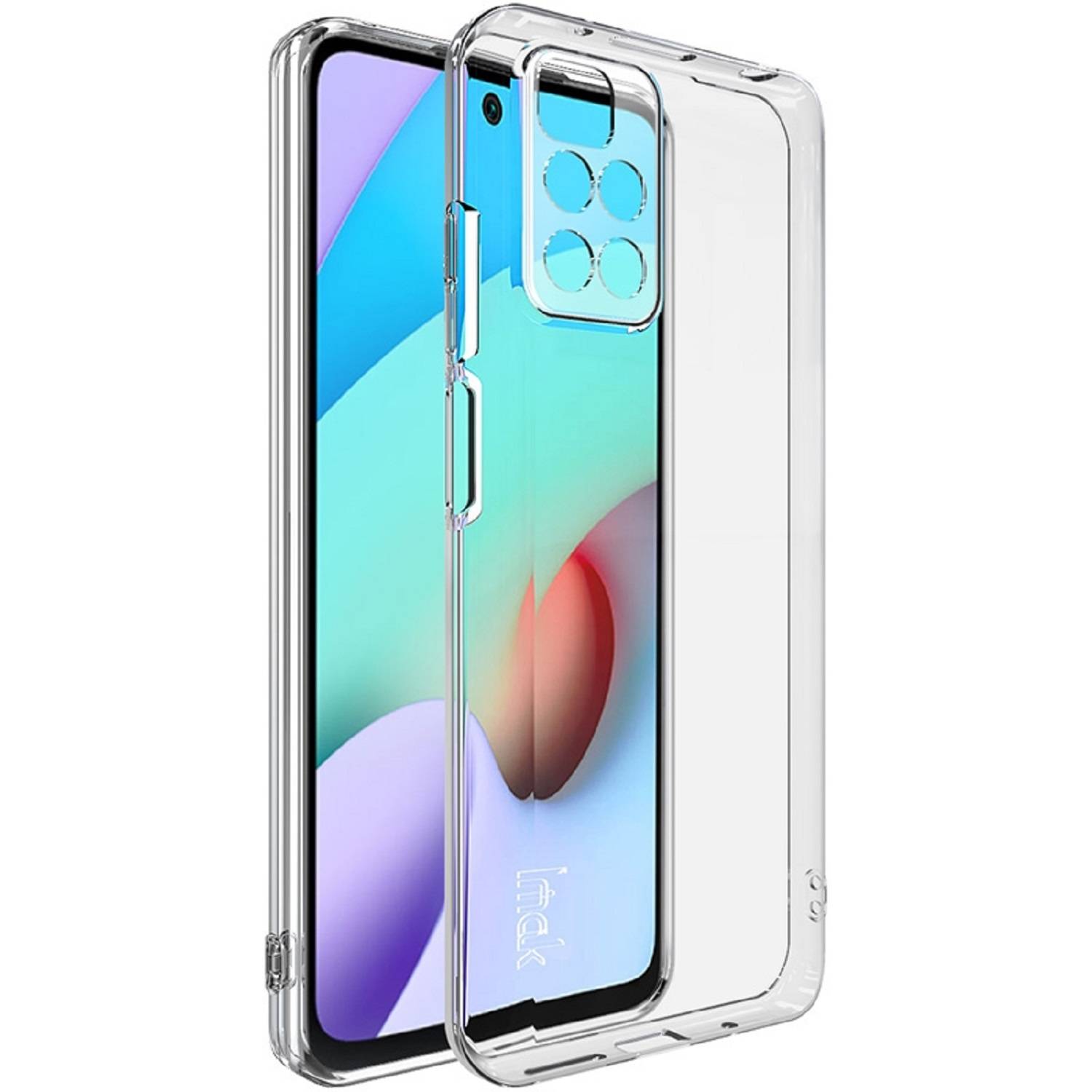 Schutzhülle für Xiaomi Redmi 10 Kamera Handyhülle Case Cover Tasche Transparent Smartphone Bumper ANTI-SHOCK/ ANTI-STOß