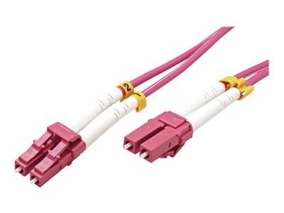 VALUE LWL-Kabel 50/125um OM4 LC/LC 2m Netzwerk & Smart Home Netzwerk-Zubehör Netzwerk- und