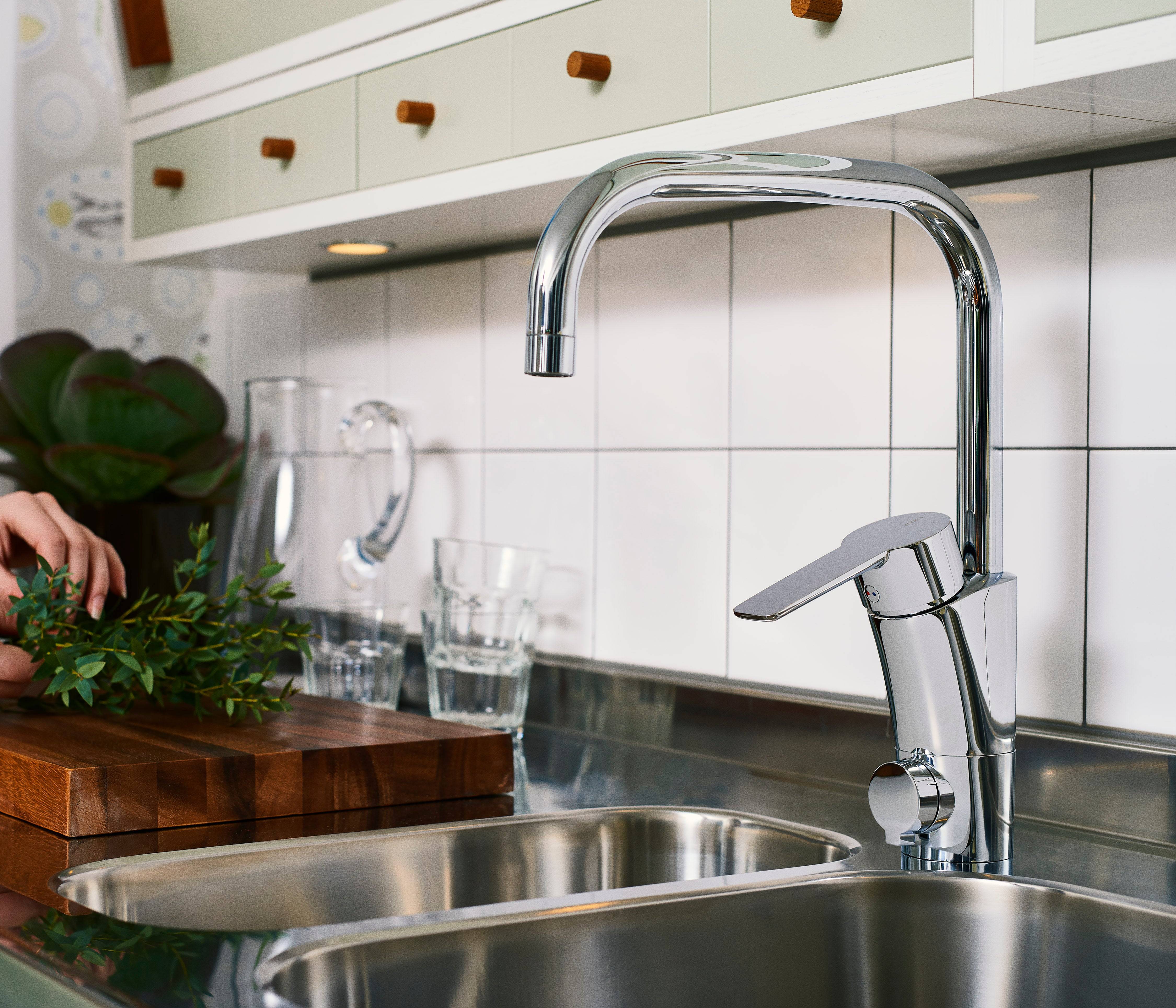 Mora CERA K7 Spültisch-Einhebelmischer mit Geräteventil Chrom