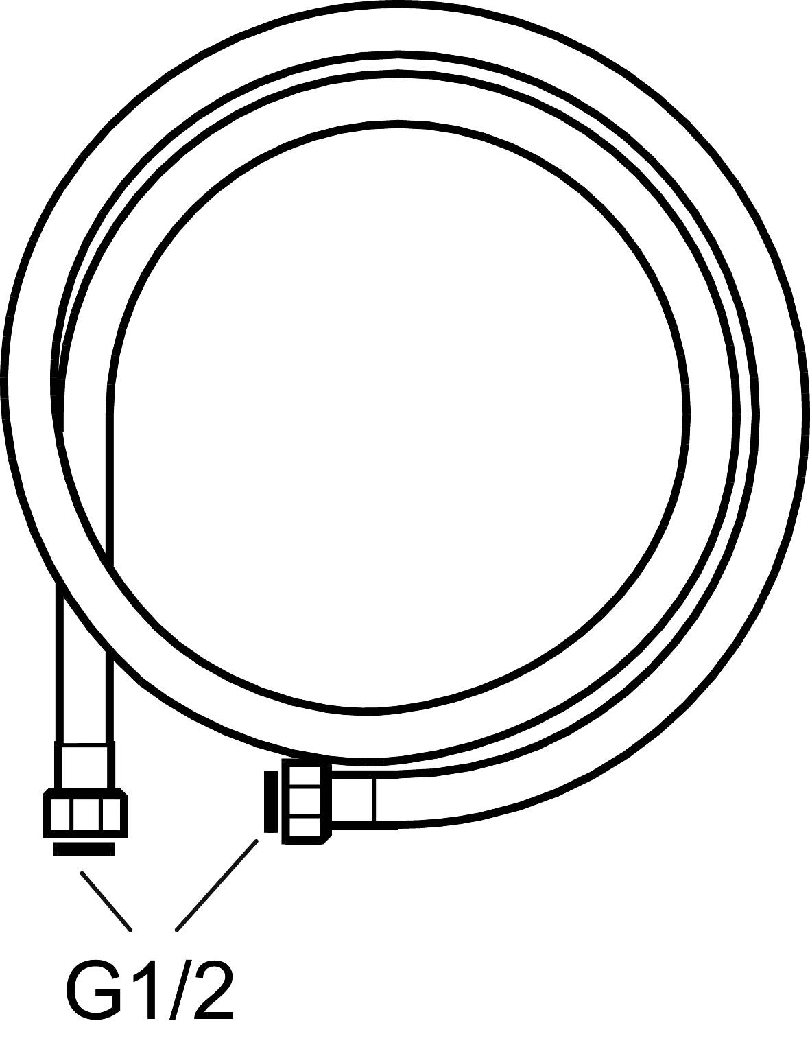 Mora Grossküchen Hochdruckschlauch 1050mm