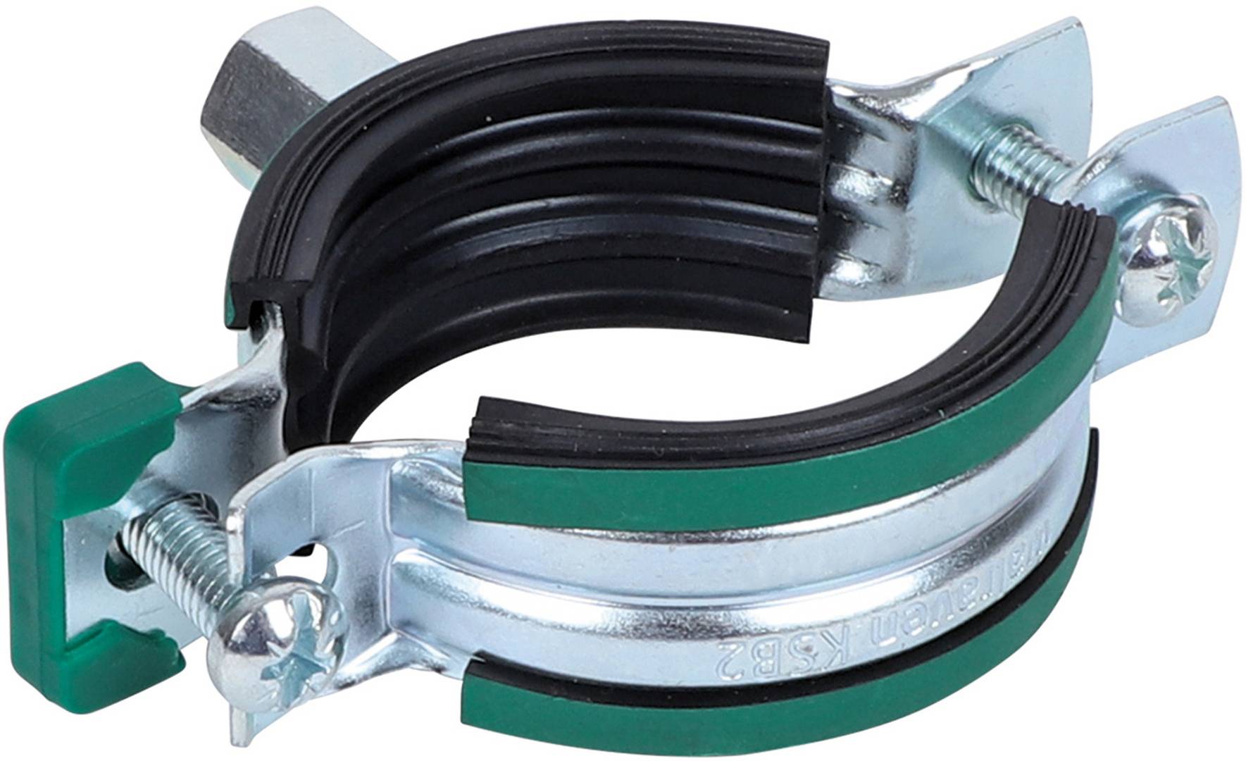 Walraven Rohrschelle KSB2 ev 75-79 mm EPDM M8/M10 Zweischraubenschelle