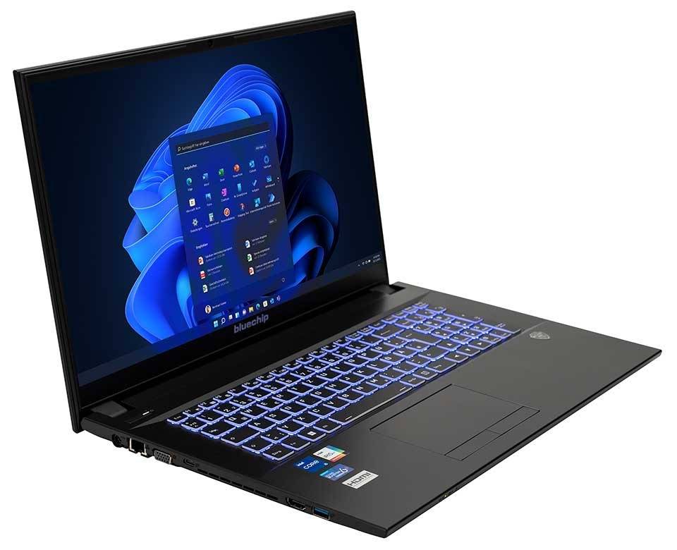 bluechip TRAVELline 17W4 EDU Intel® Core™ i5-1335U Prozessor / bis zu 4.60 GHz, Windows 11 Pro, 17,3"" non-glare IPS Pane
