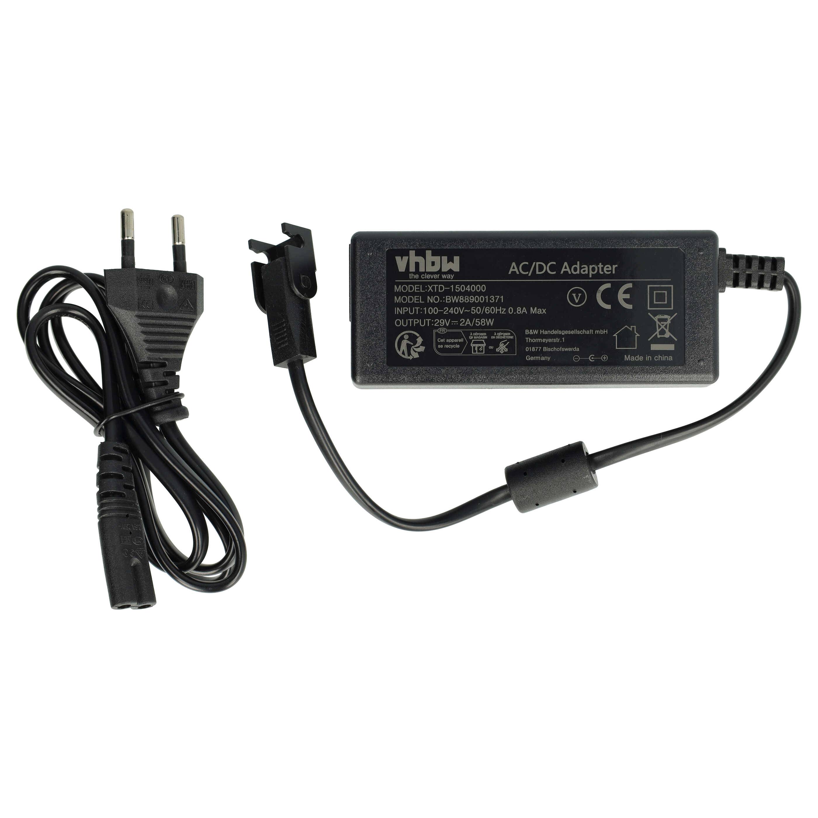 vhbw Netzteil Ersatz für LIMOSS ZBHWX-A290020-A, ZB-B290020-B für Liege-/Massagesessel - 29 V