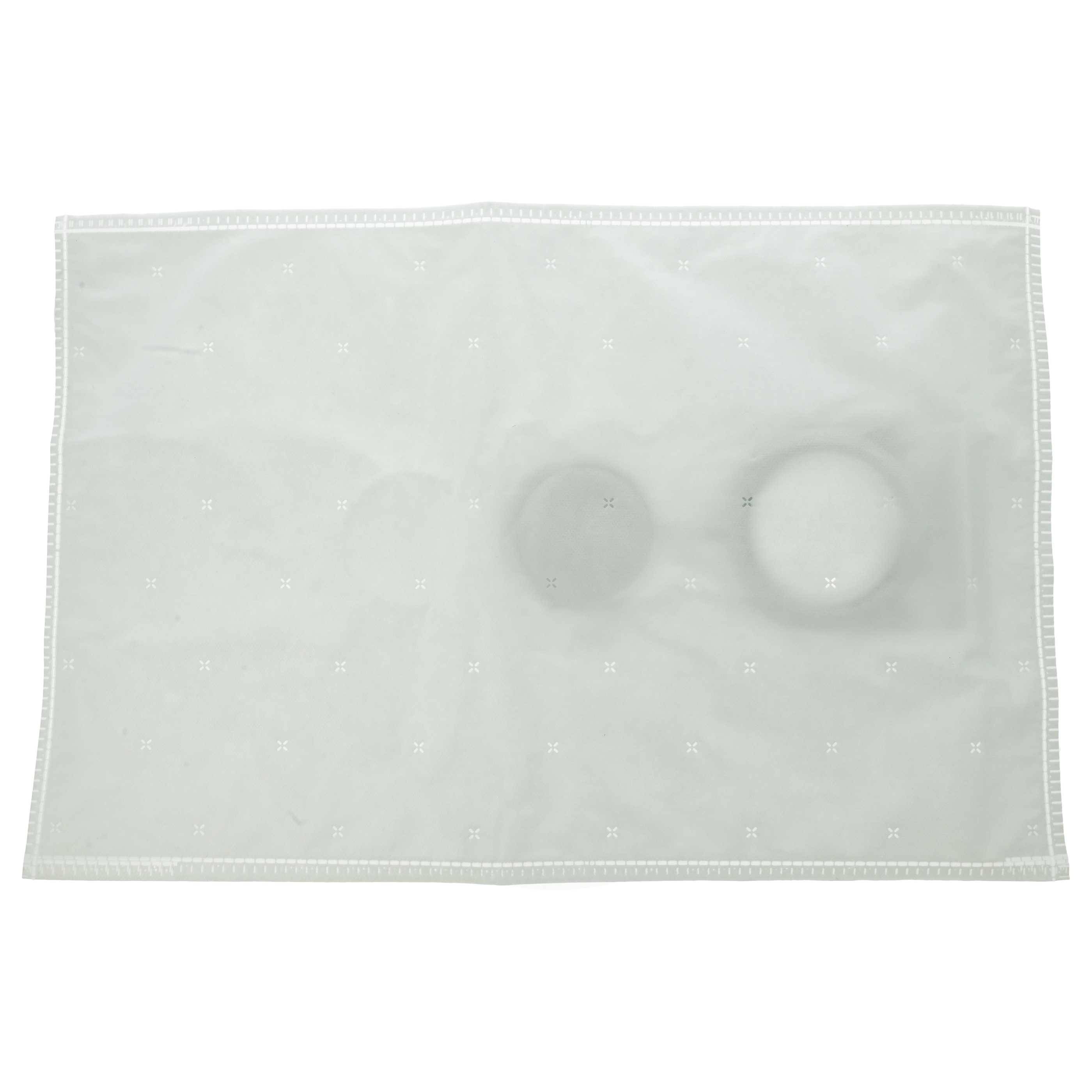 vhbw 10x Staubsaugerbeutel kompatibel mit Bosch GAS 35, GAS 35 AFC, GAS 35 L, GAS 35 M, GAS 35 SFC+ Staubsauger - Mikrovlies, 50cm x 33cm Weiß