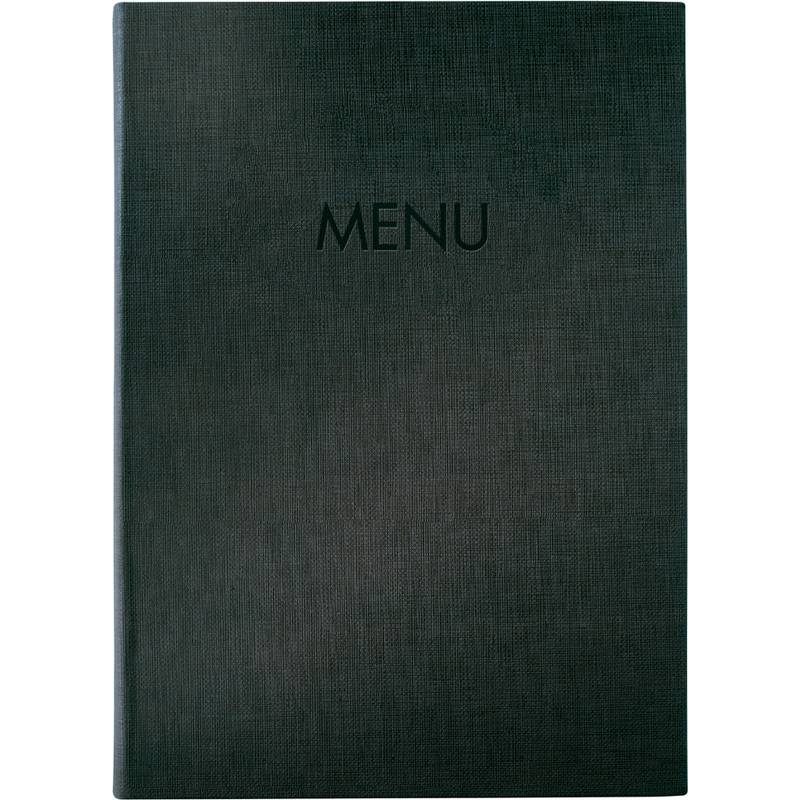 sigel Speisekarten-Mappe MENU, DIN A4, anthrazit