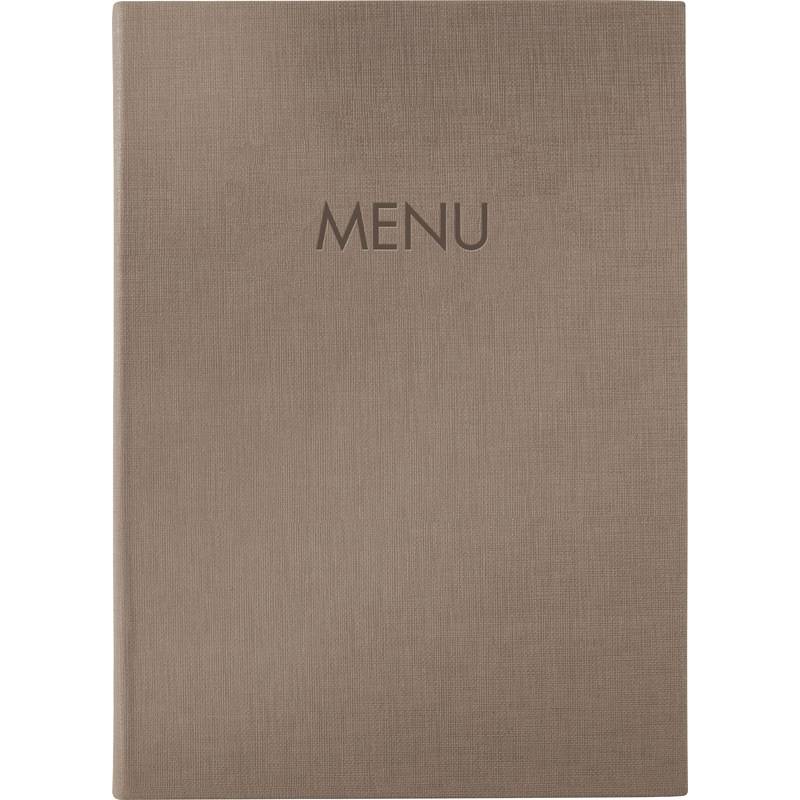 sigel Speisekarten-Mappe MENU, DIN A4, beige