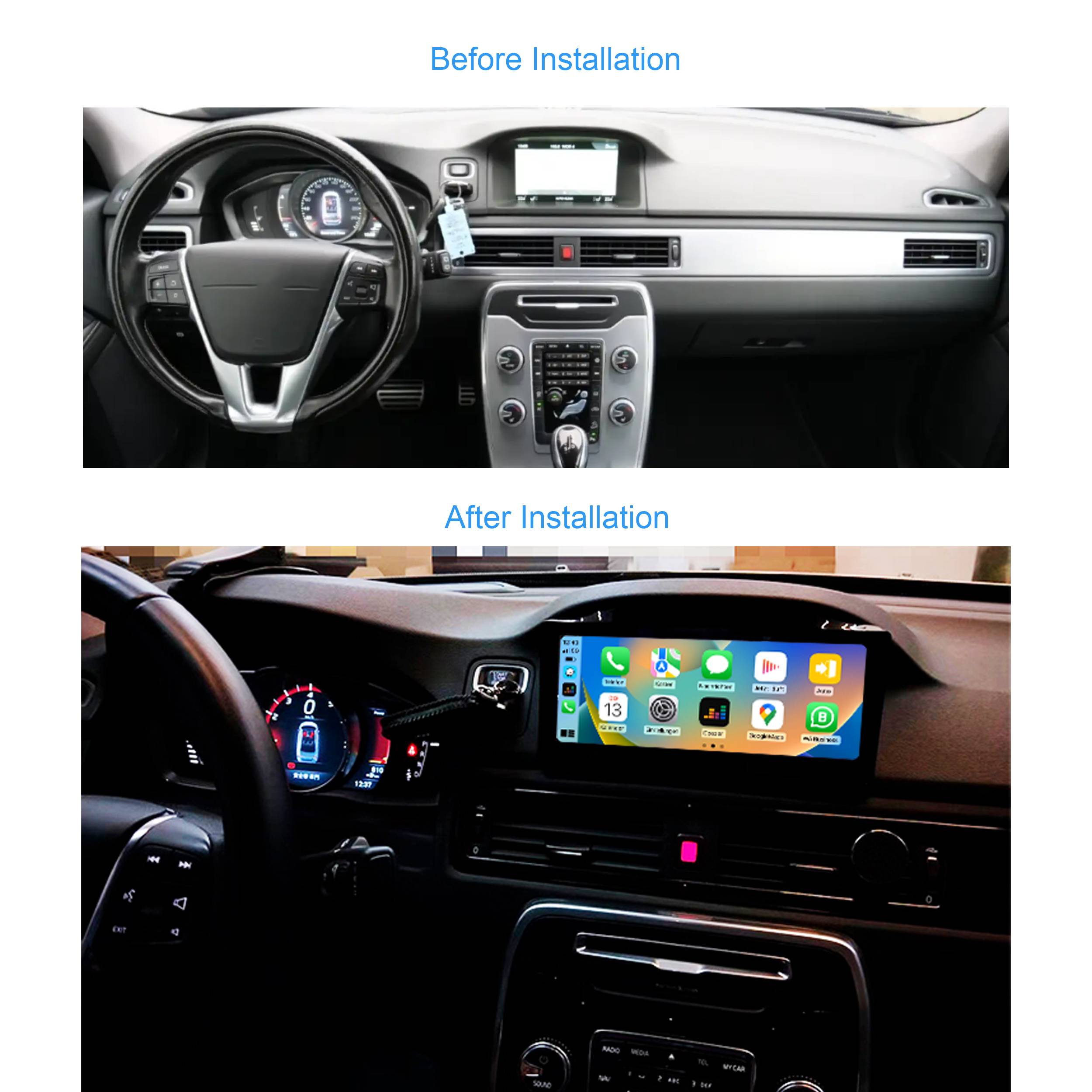 Für Volvo S70 S80 XC70 (15-17) 8.8" Touchscreen Android GPS Navigation Carplay