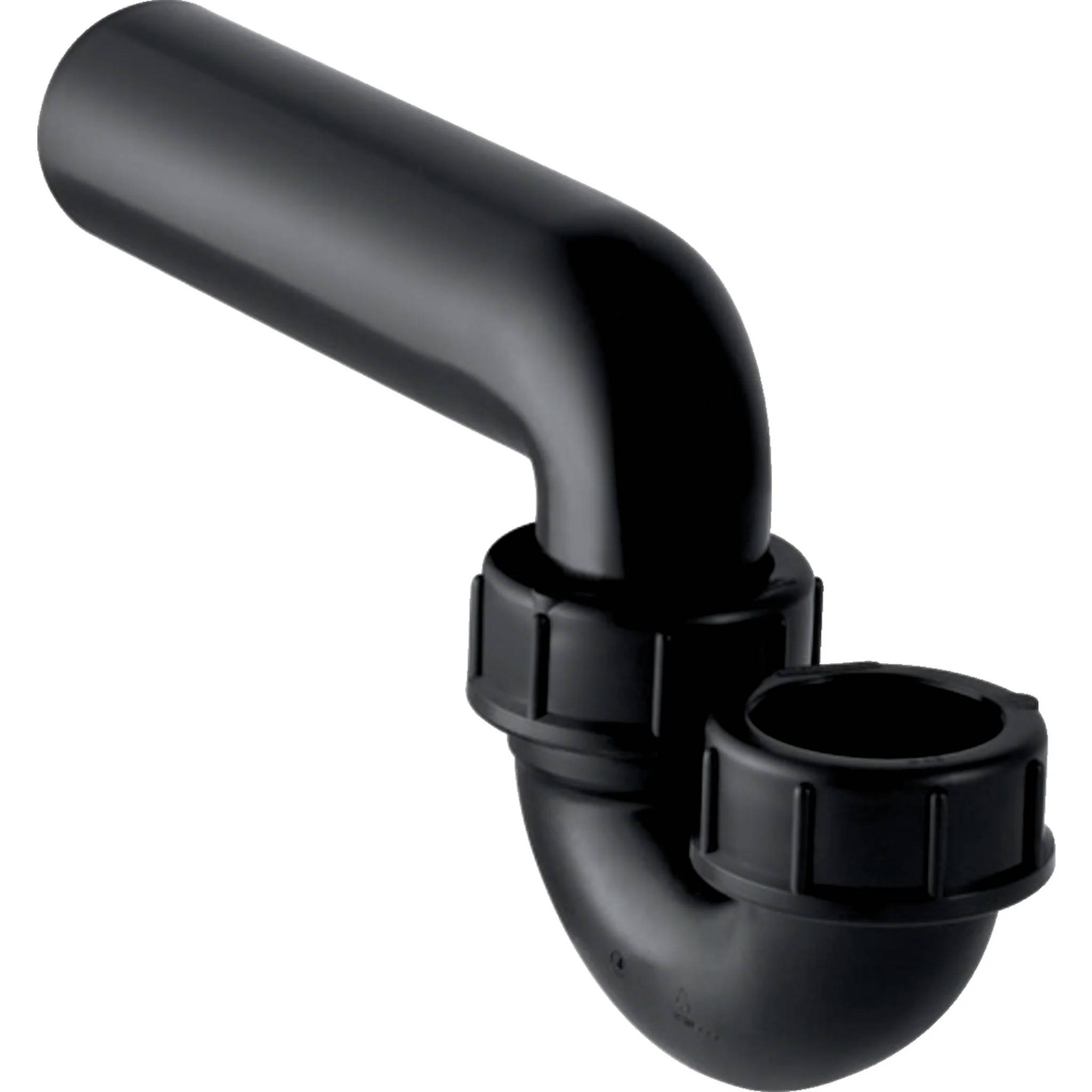 Geberit Siphon für Ausgussbecken d50/50mm, Einlauf senkr., Auslauf waagr., 1 Stk.