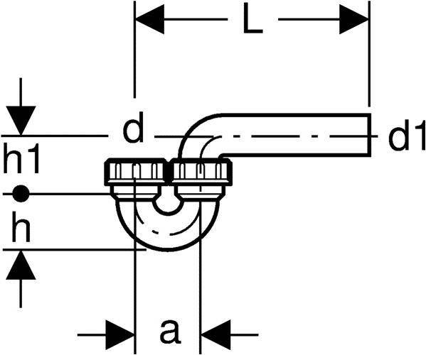 Geberit PE-Geruchsverschluss