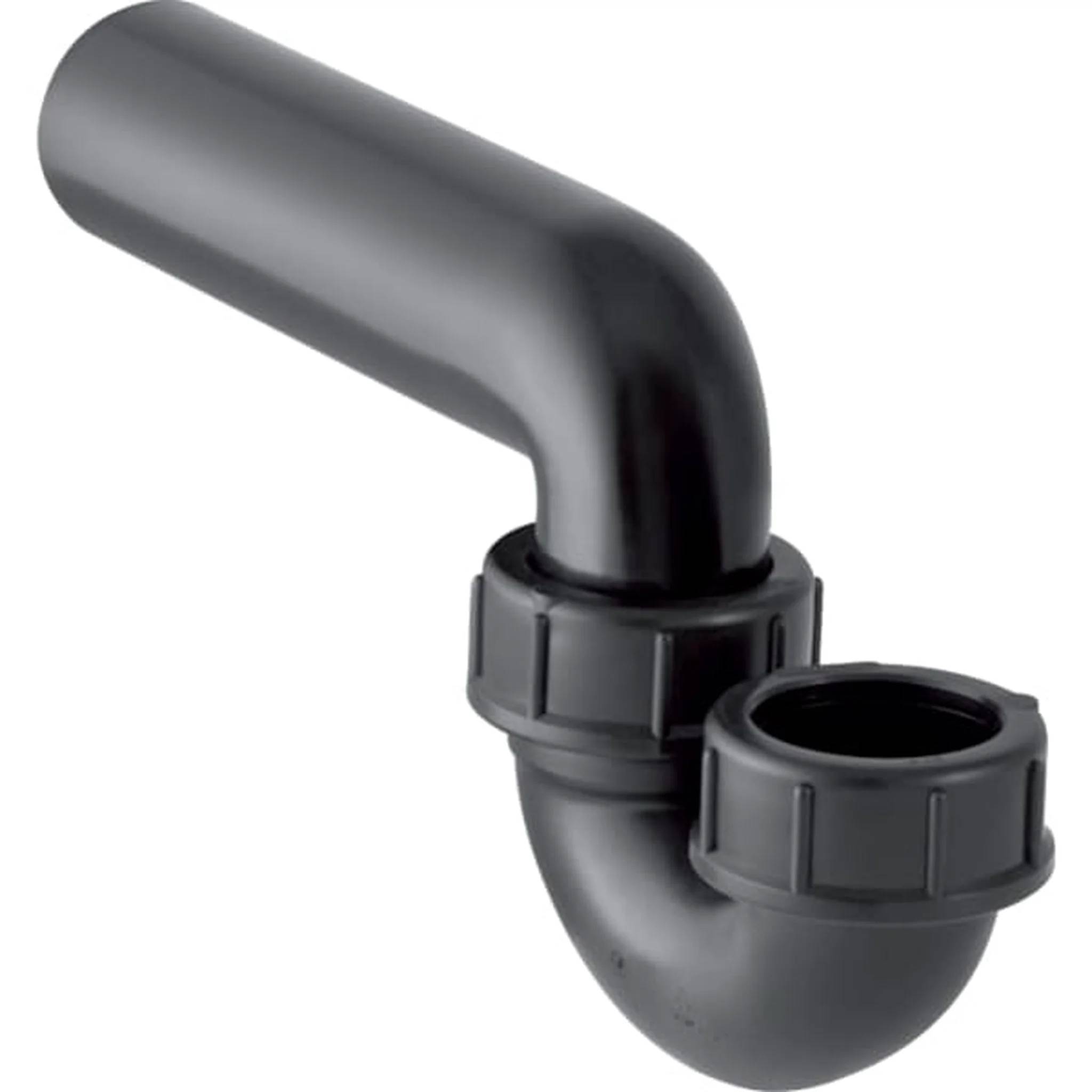 Geberit Siphon für Ausgussbecken d50/50mm, Einlauf senkr., Auslauf waagr., 1 Stk.