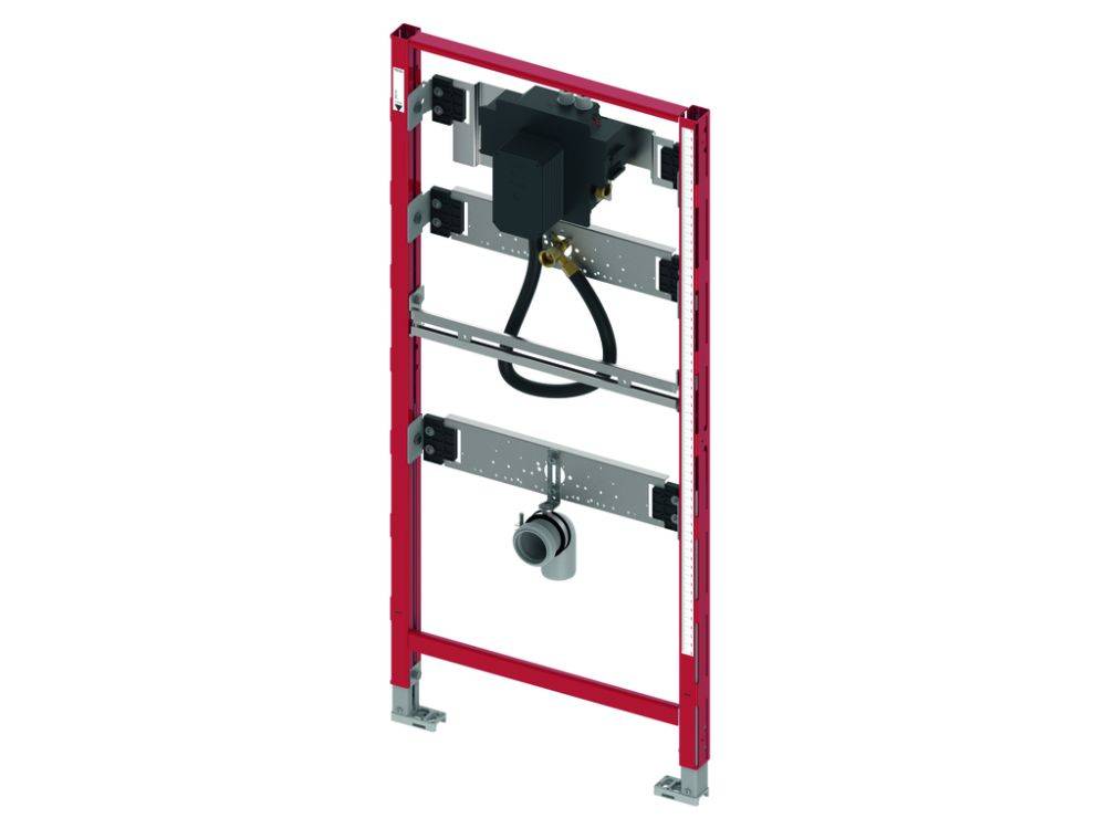 TECEprofil Urinalmodul mit TECE Spülergehäuse U2