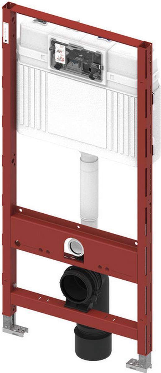Module WC TECEprofil 1120 mm avec réservoir de chasse Uni et rinçage hygiénique