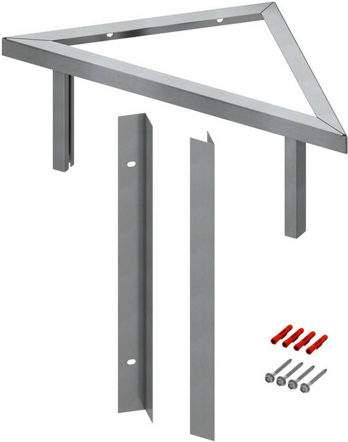 TECEprofil Modulbefestigung für Wand-Eckmontage