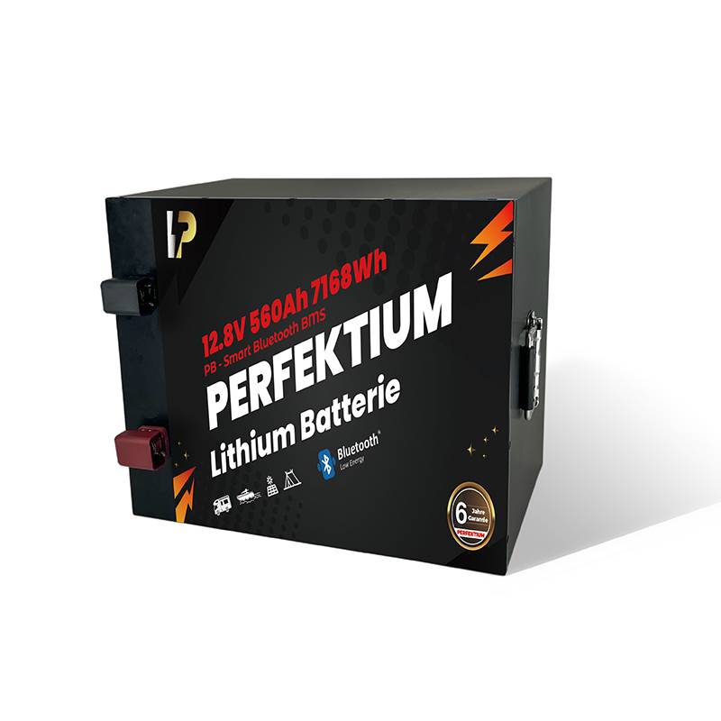 Perfektium LiFePO4 Batterie 12.8V 560Ah Smart Bluetooth BMS mit 0% MwSt nach §12 Abs. 3 UstG