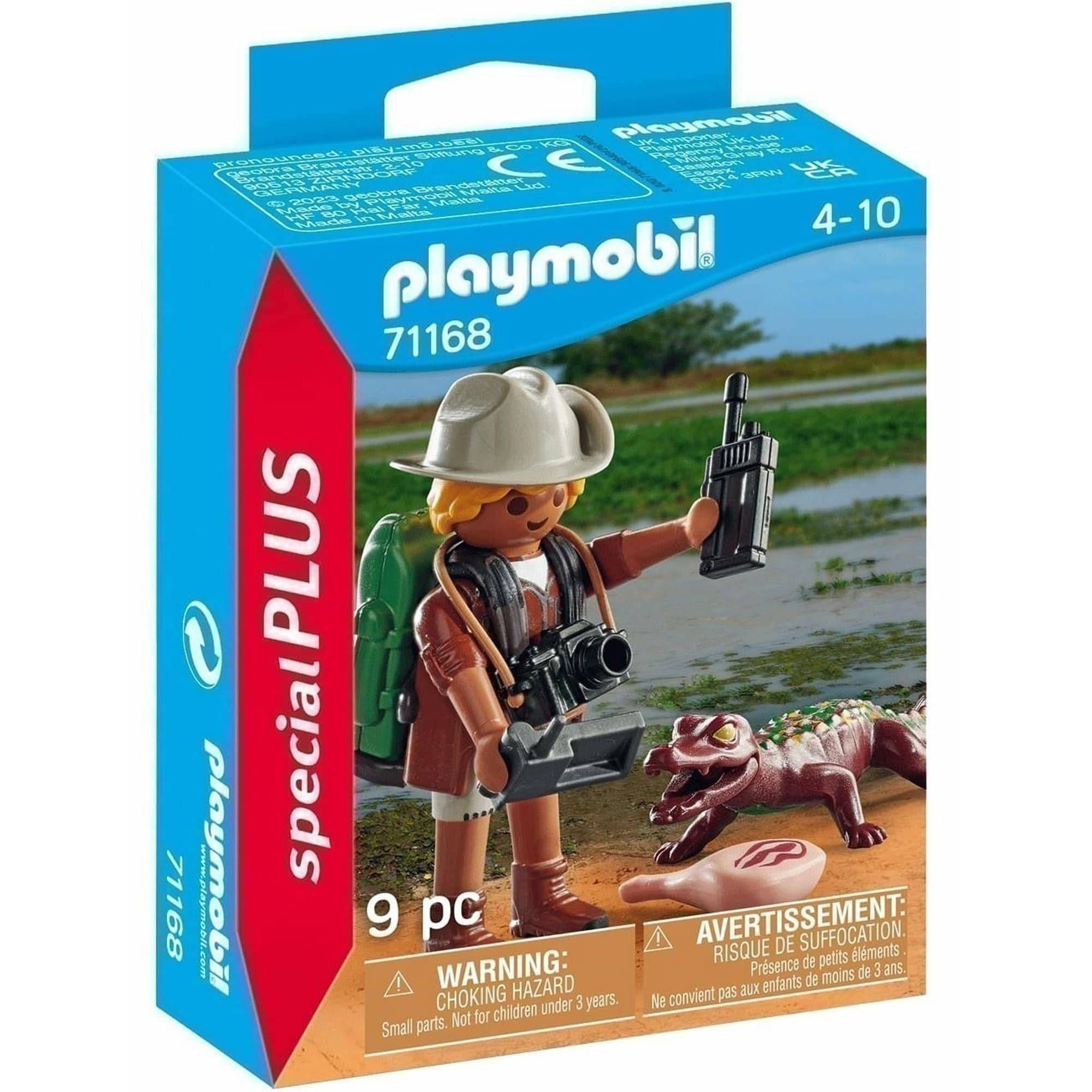 PLAYMOBIL® 71168 Forscher mit jungen Kaiman (SpecialPLUS)