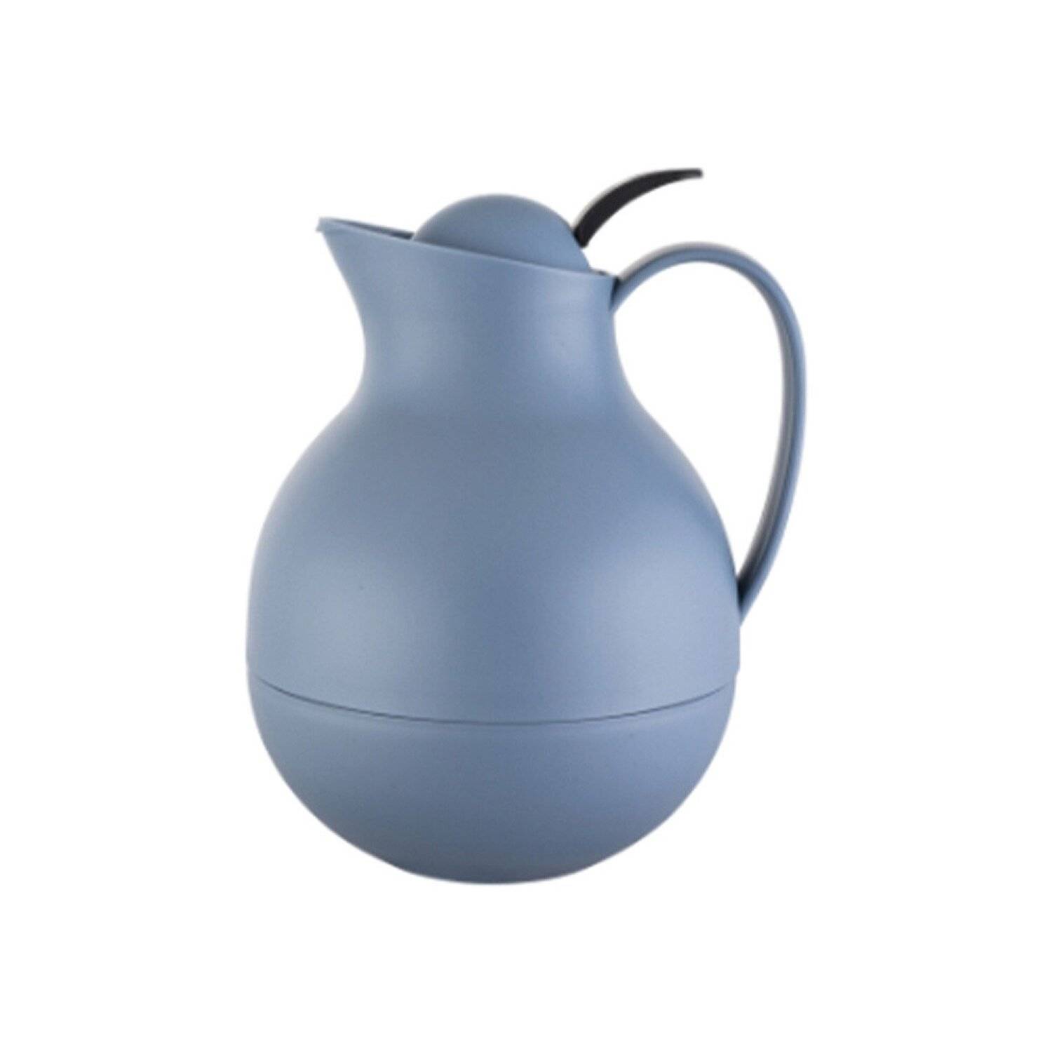 HATEX Thermokanne Isolierkanne 1,0L aus der Serie Alythia Kanne in Form eines Krugs Blau