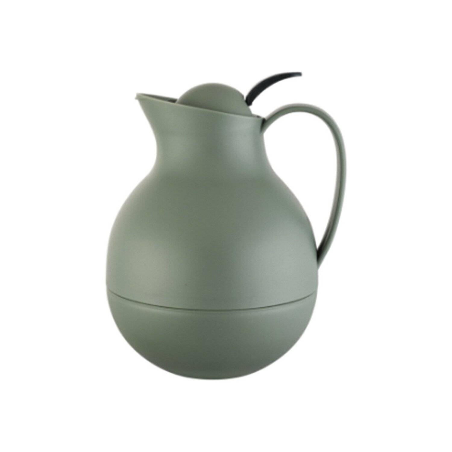 HATEX Thermokanne Isolierkanne 1,0L aus der Serie Alythia Kanne in Form eines Krugs Grün
