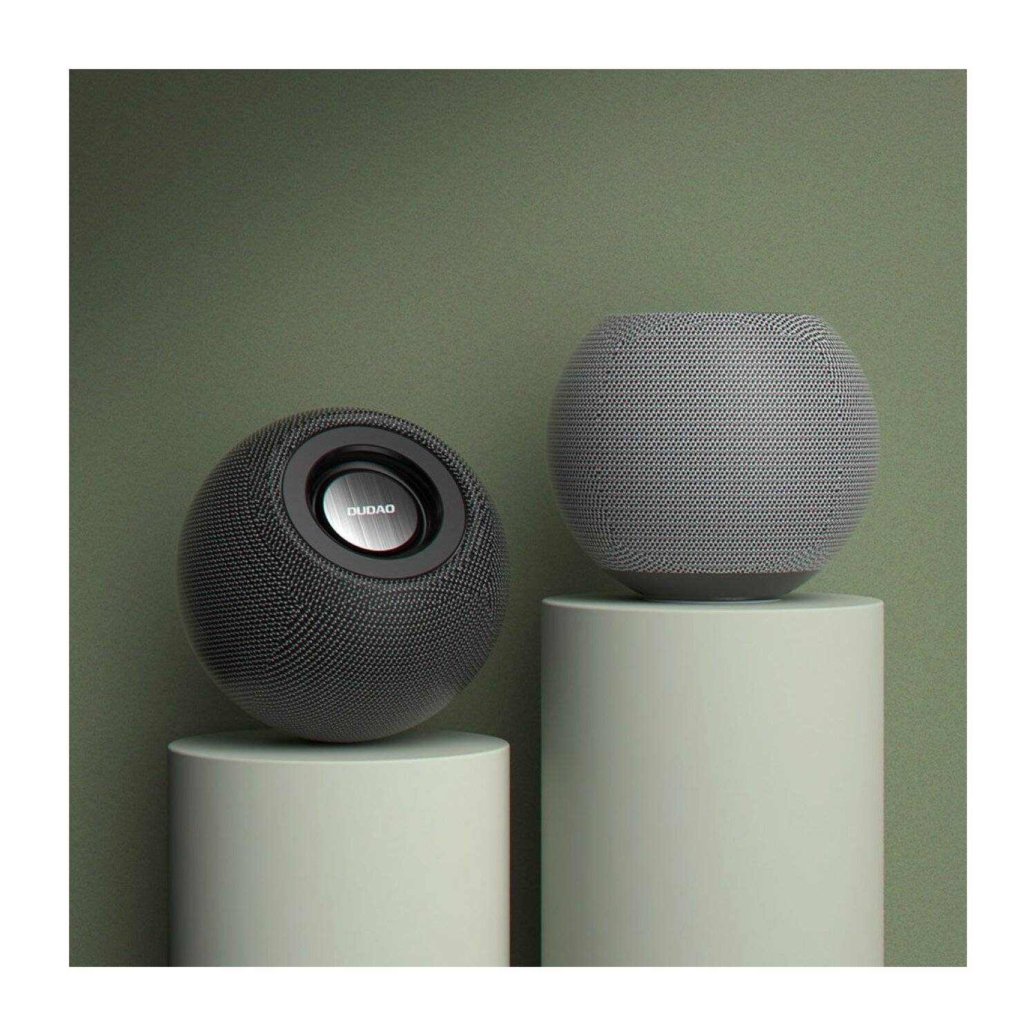 Dudao Wireless Bluetooth 5.0 Lautsprecher 3W 500mAh Grau 10m Reichweite Ladezeit: 2 Stunden