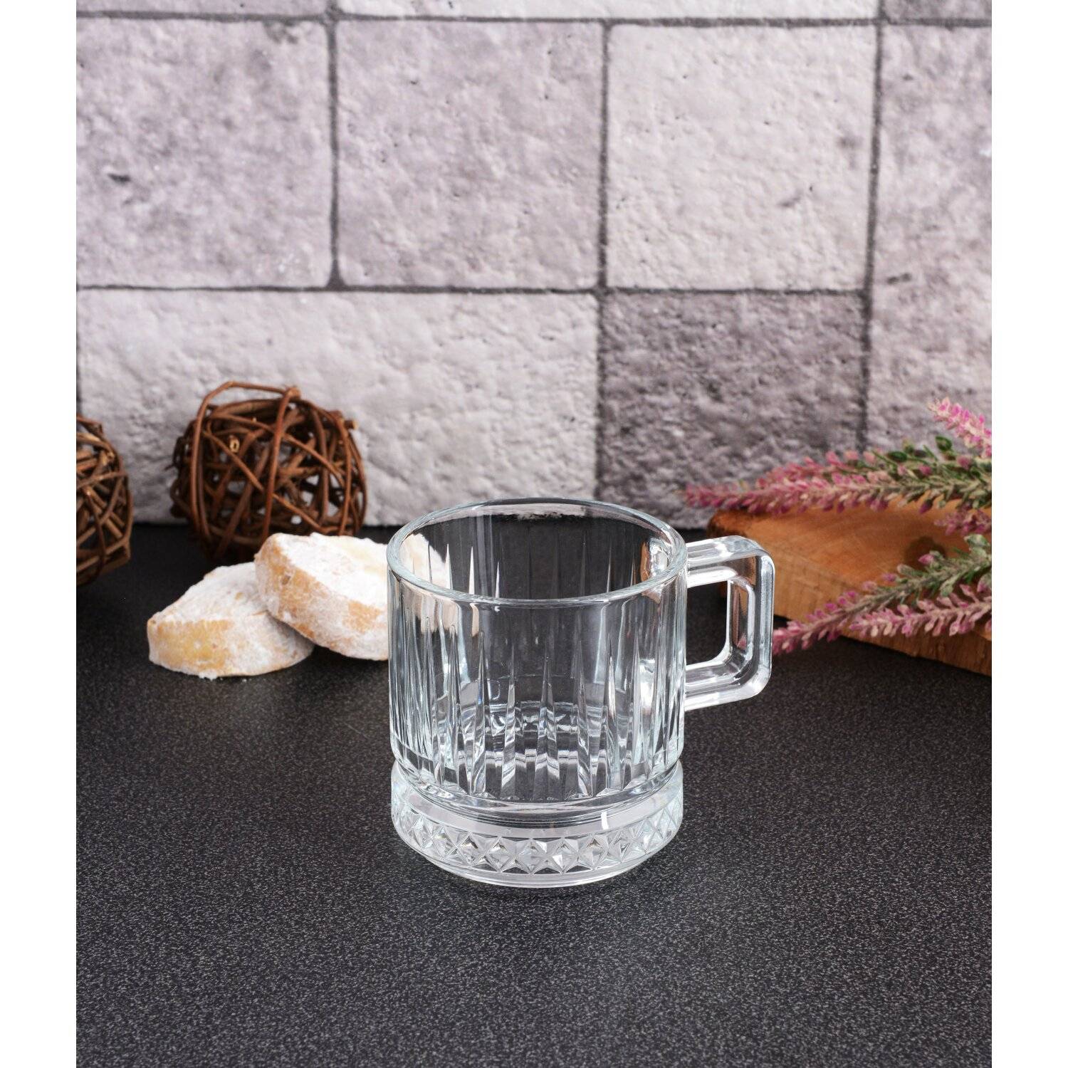 Pasabahce 2er Set 195cc 55422 Elysia Teegläser Fincan Kupasi transparent