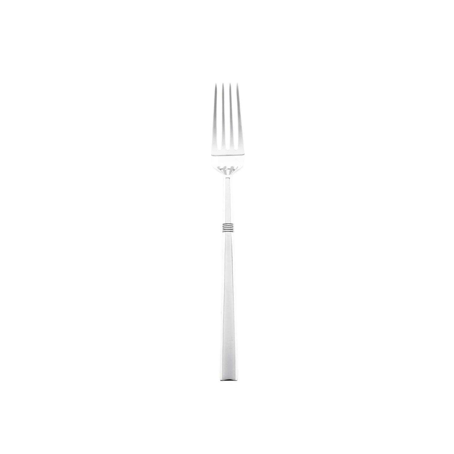 Almina 6 Tlg. Menügabel-Set aus Chrom-Edelstahl 18/10 Silber mit Design