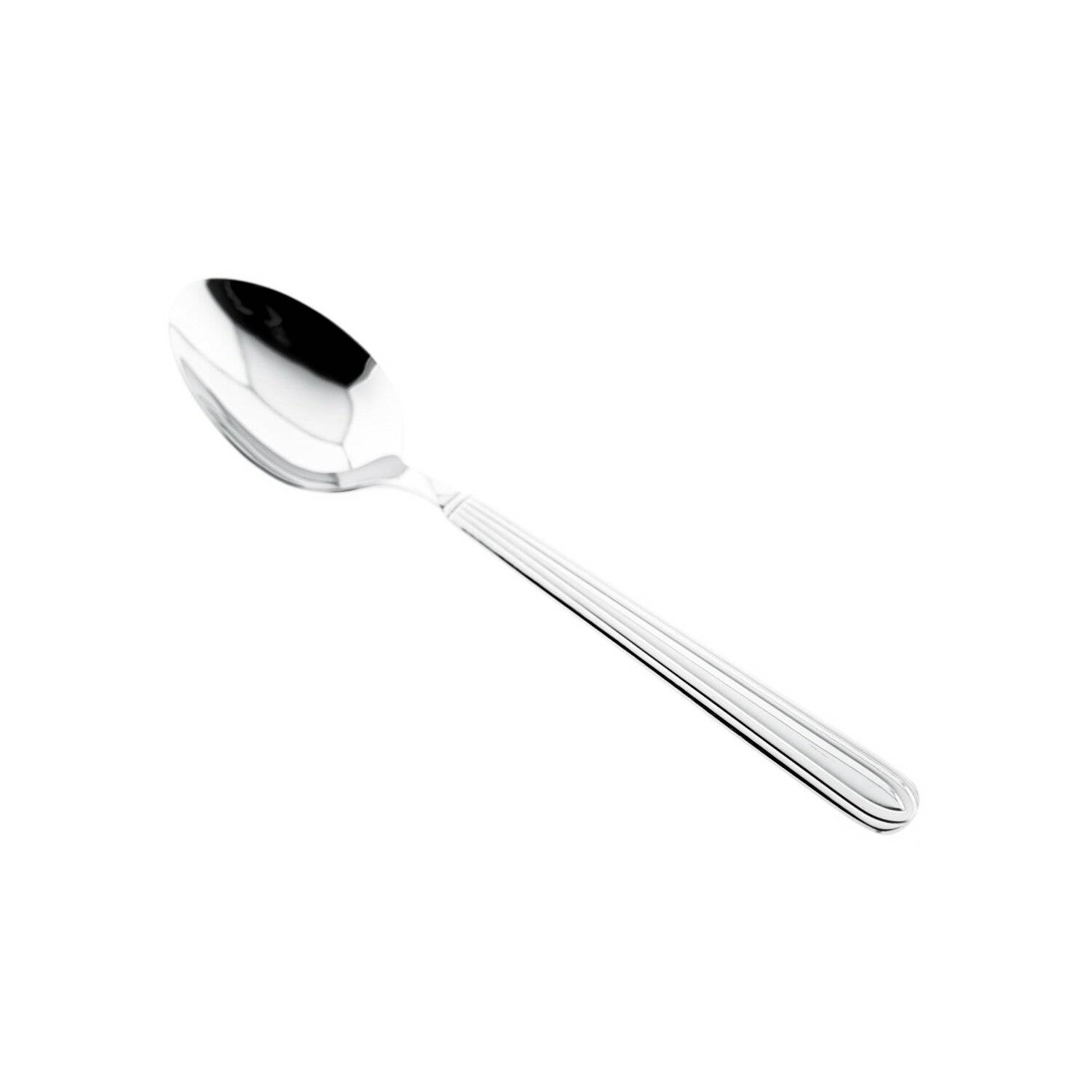 Almina 6 Tlg. Menülöffel-Set in Silber 18/10 aus Chrom-Edelstahl mit Motiv