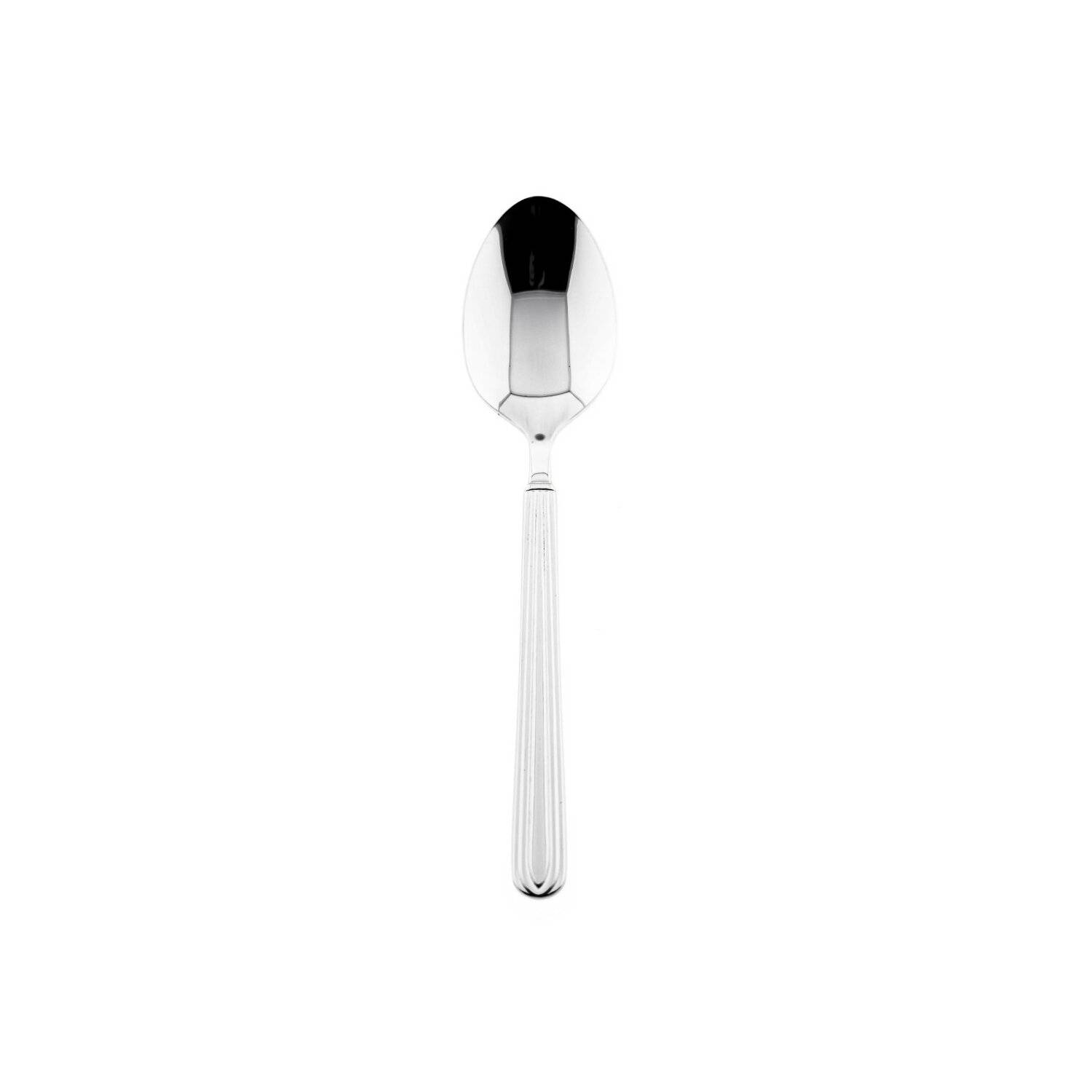 Almina 6 Tlg. Kaffeelöffel-Set in Silber 18/10 aus Chrom-Edelstahl mit Motiv