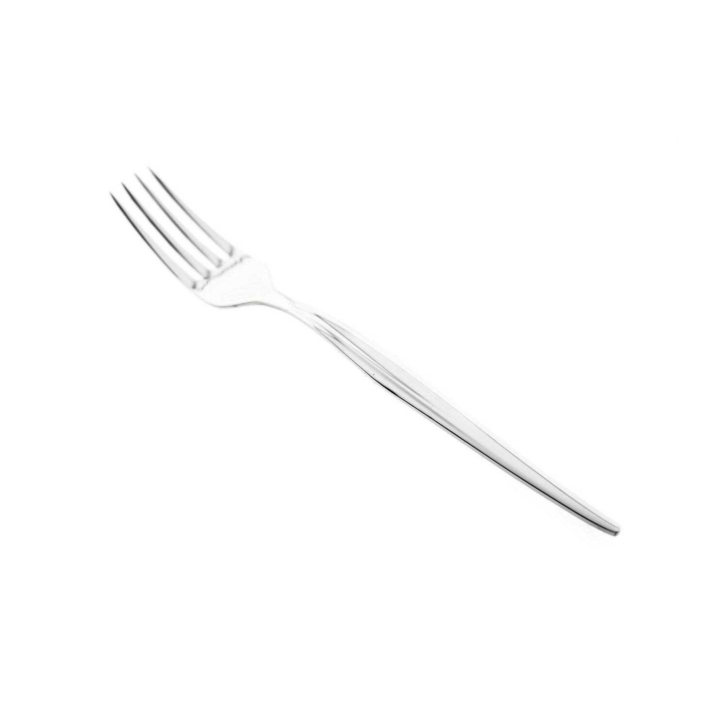 Almina 6 Tlg. Menügabel-Set mit Design 18/10 aus Chrom-Edelstahl Silber