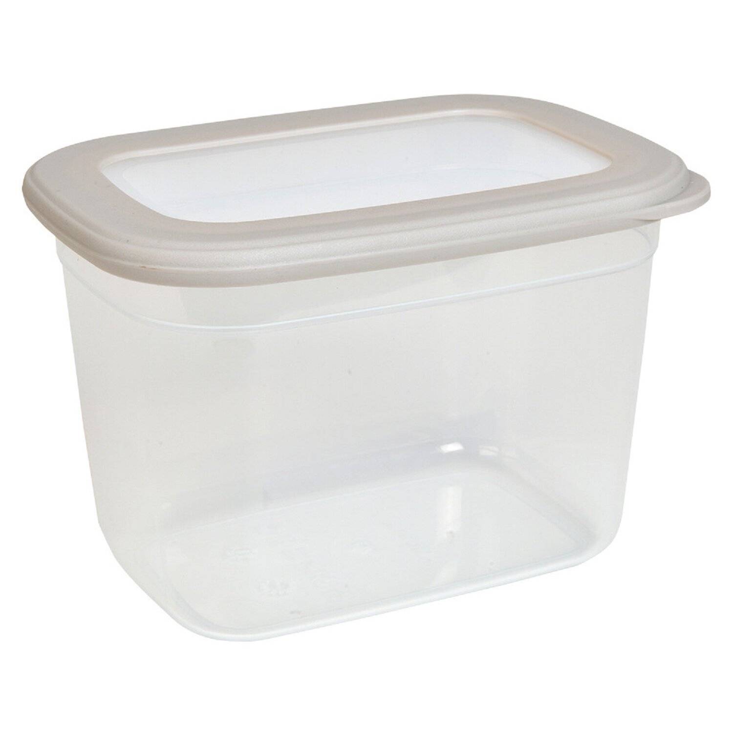 MICHELINO Aufbewahrungsbox Vorratsdose Vorratsbehälter für eine gut sortierte Vorratskammer 1300ml Beige