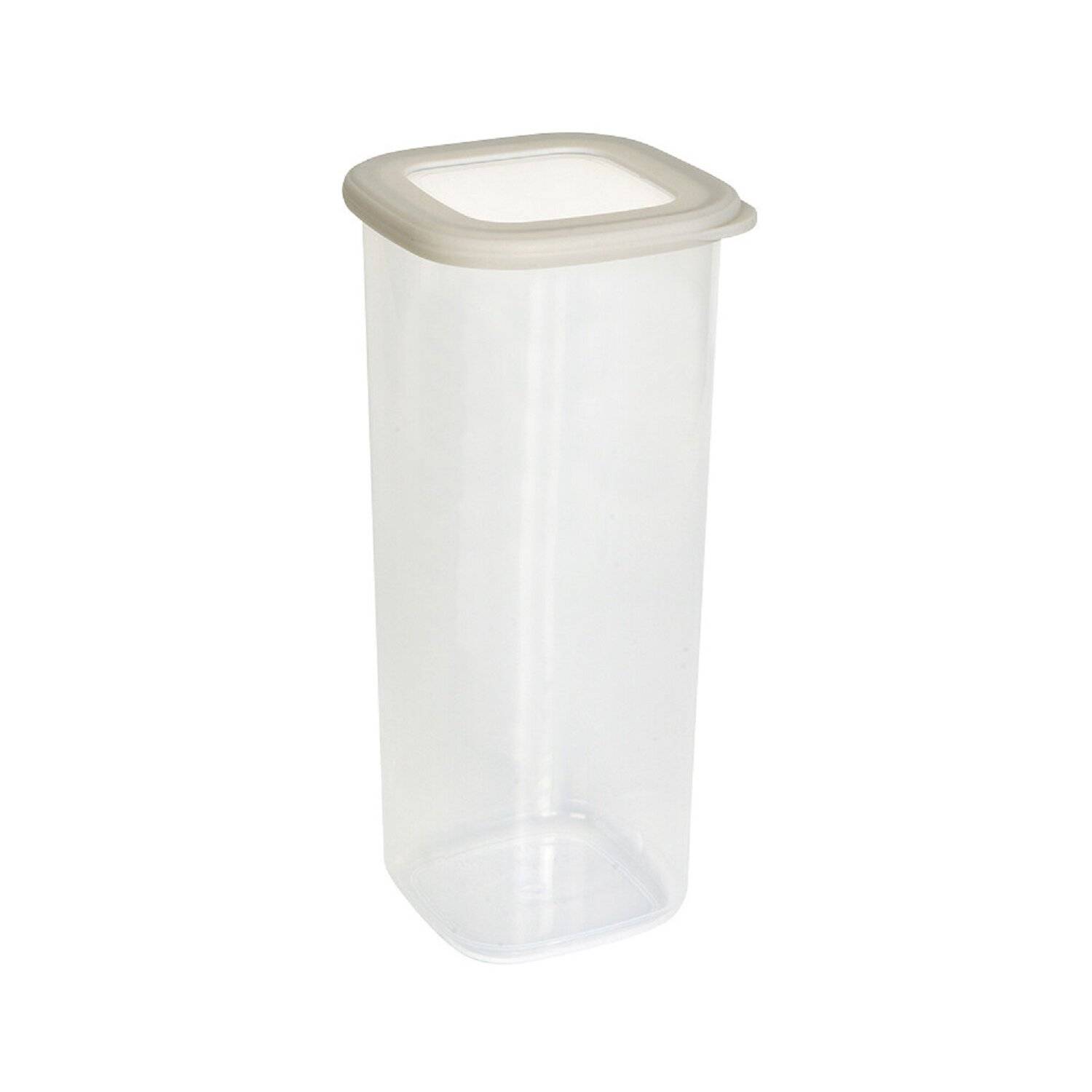 MICHELINO Aufbewahrungsbox Vorratsdose Vorratsbehälter für eine gut sortierte Vorratskammer 1750ml Beige