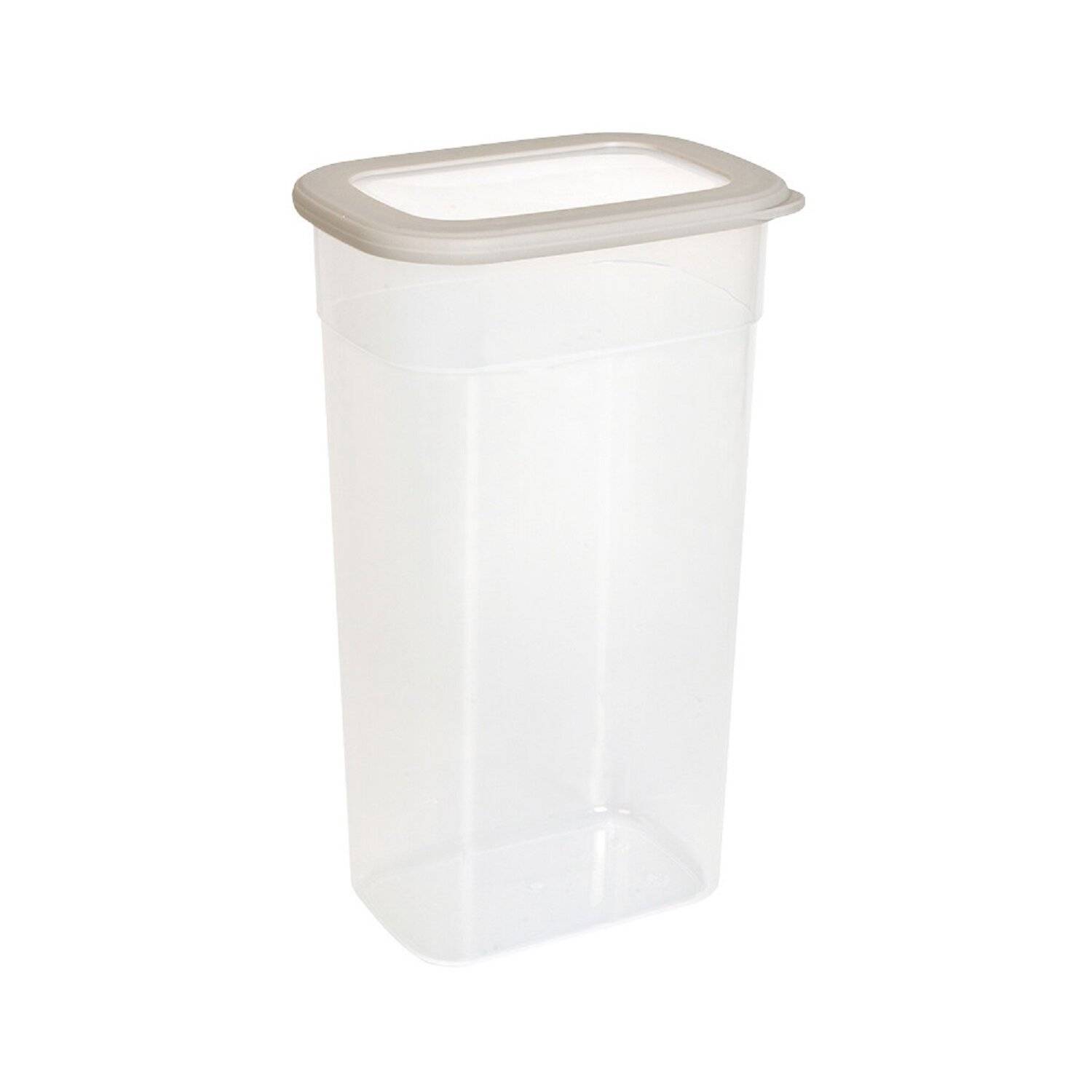 MICHELINO Aufbewahrungsbox Vorratsdose Vorratsbehälter für eine gut sortierte Vorratskammer 3200ml Beige