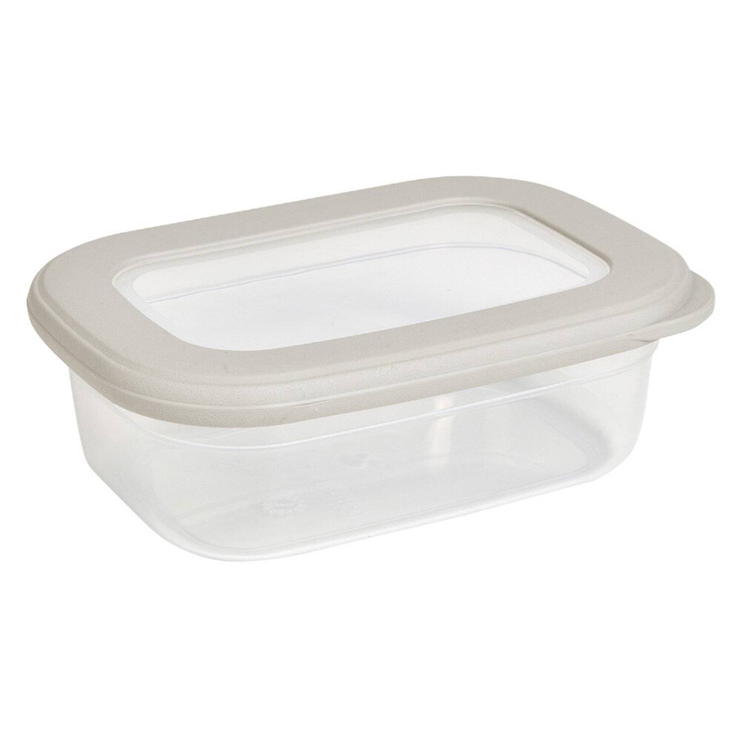 MICHELINO Aufbewahrungsbox Vorratsdose Vorratsbehälter für eine gut sortierte Vorratskammer 400ml Beige