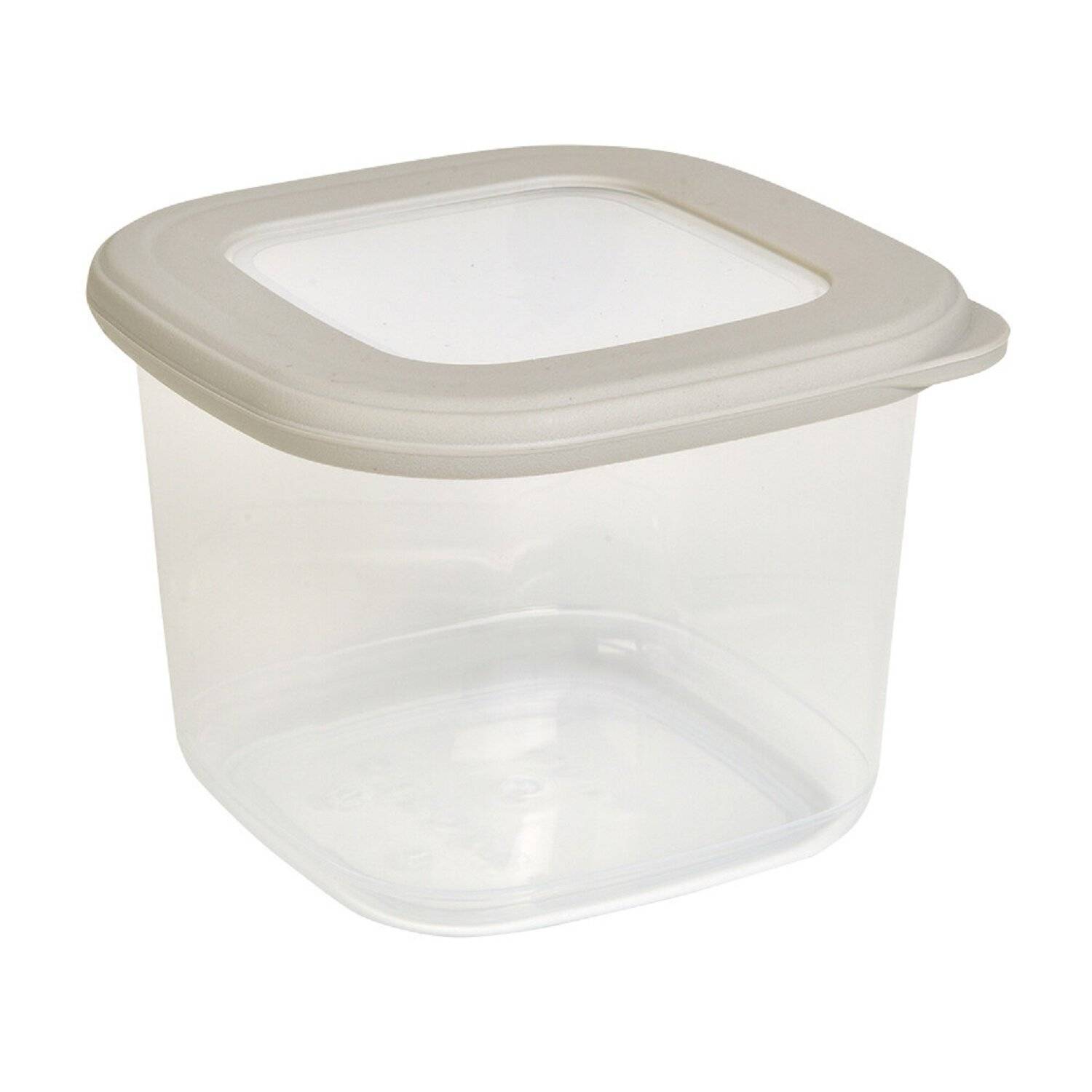 MICHELINO Aufbewahrungsbox Vorratsdose Vorratsbehälter für eine gut sortierte Vorratskammer 550ml Beige