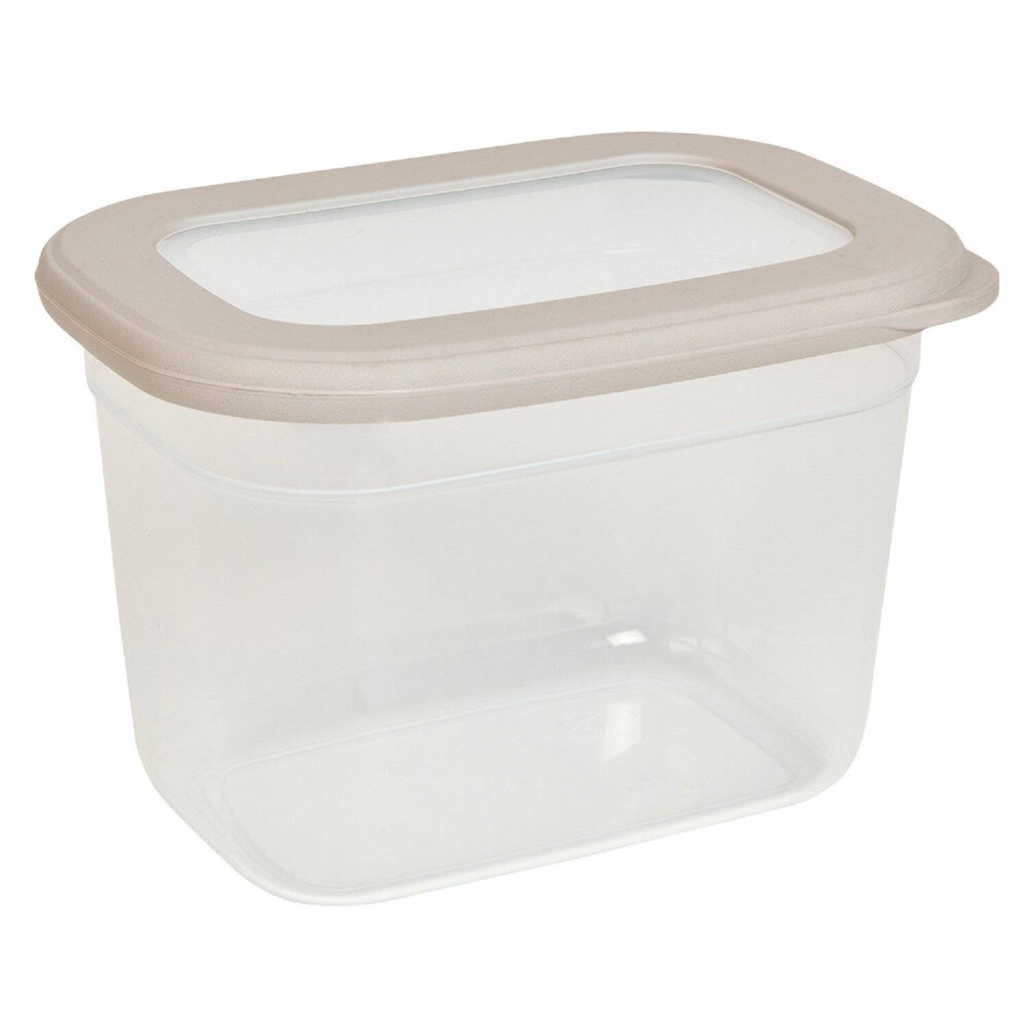 MICHELINO Aufbewahrungsbox Vorratsdose Vorratsbehälter für eine gut sortierte Vorratskammer 800ml Beige