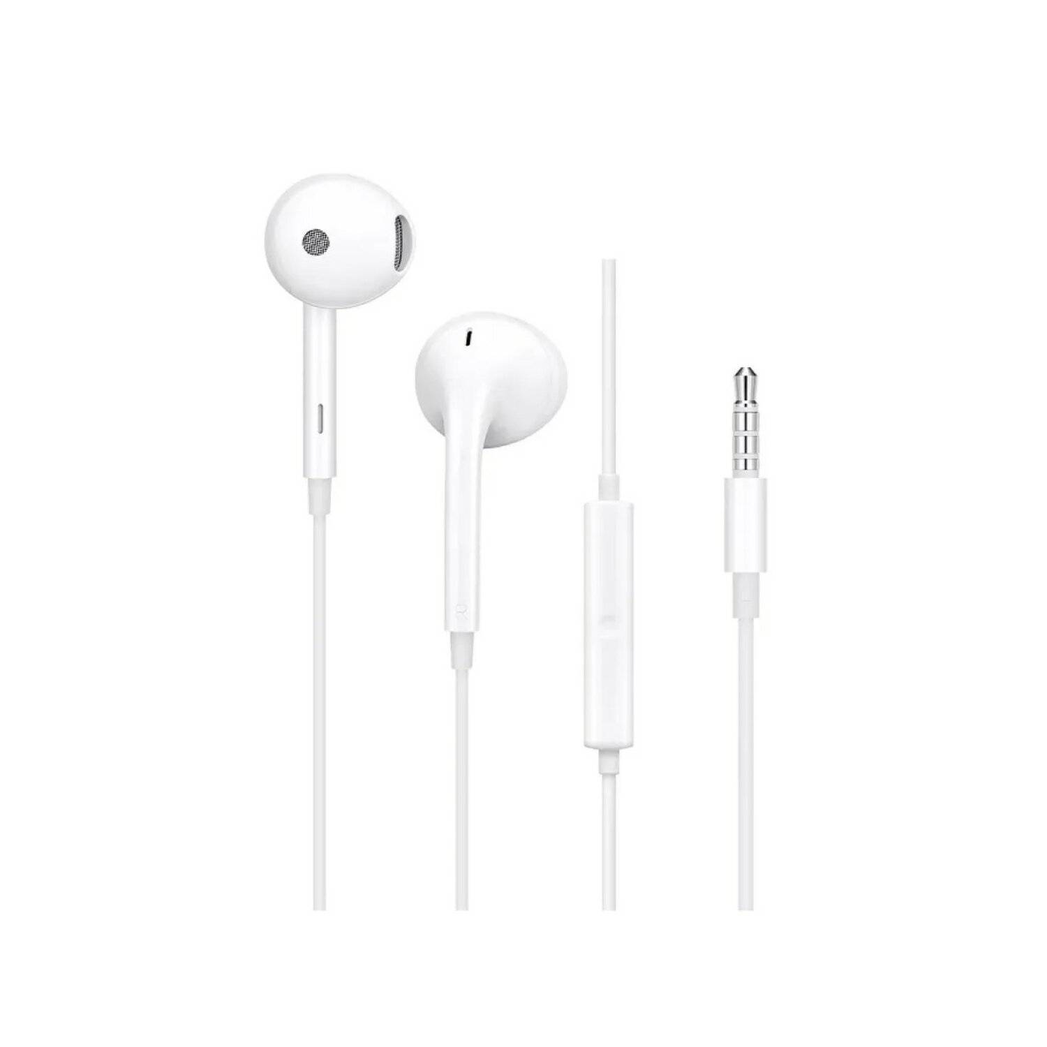 Original Stereoanlage Kopfhörer OPPO MH135 In-Ear-Kopfhörer 3,5 mm Weiß