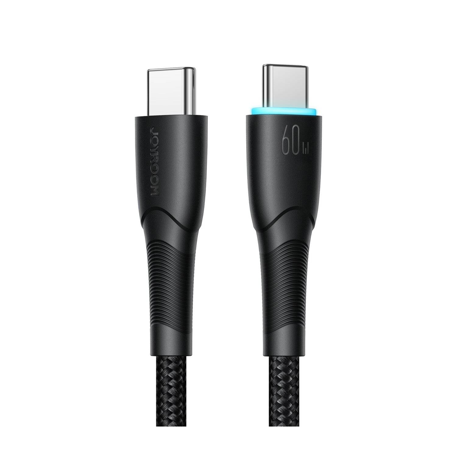 Joyroom Ladekabel / Datenkabel Starry Series SA32-CC3 USB-C/USB-C-Kabel 60 W 1 m – schwarz