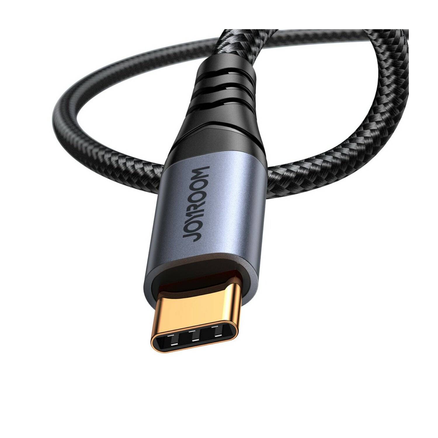 Joyroom Stereo-Audiokabel AUX 3,5 mm Miniklinke – USB-C für Telefon 1,2 m schwarz