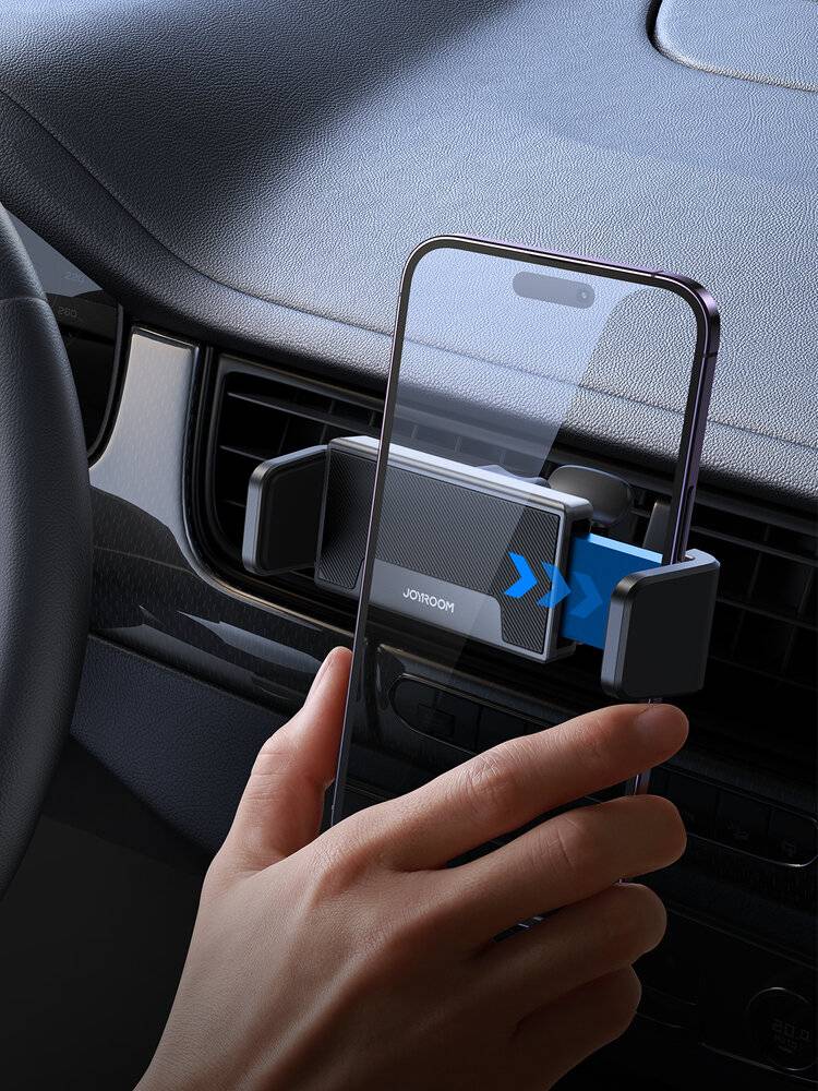 Joyroom JR-ZS377 Smartphone-Autohalterung für Lüftungsgitter, 4,5-6,7 Zoll, Schwarz