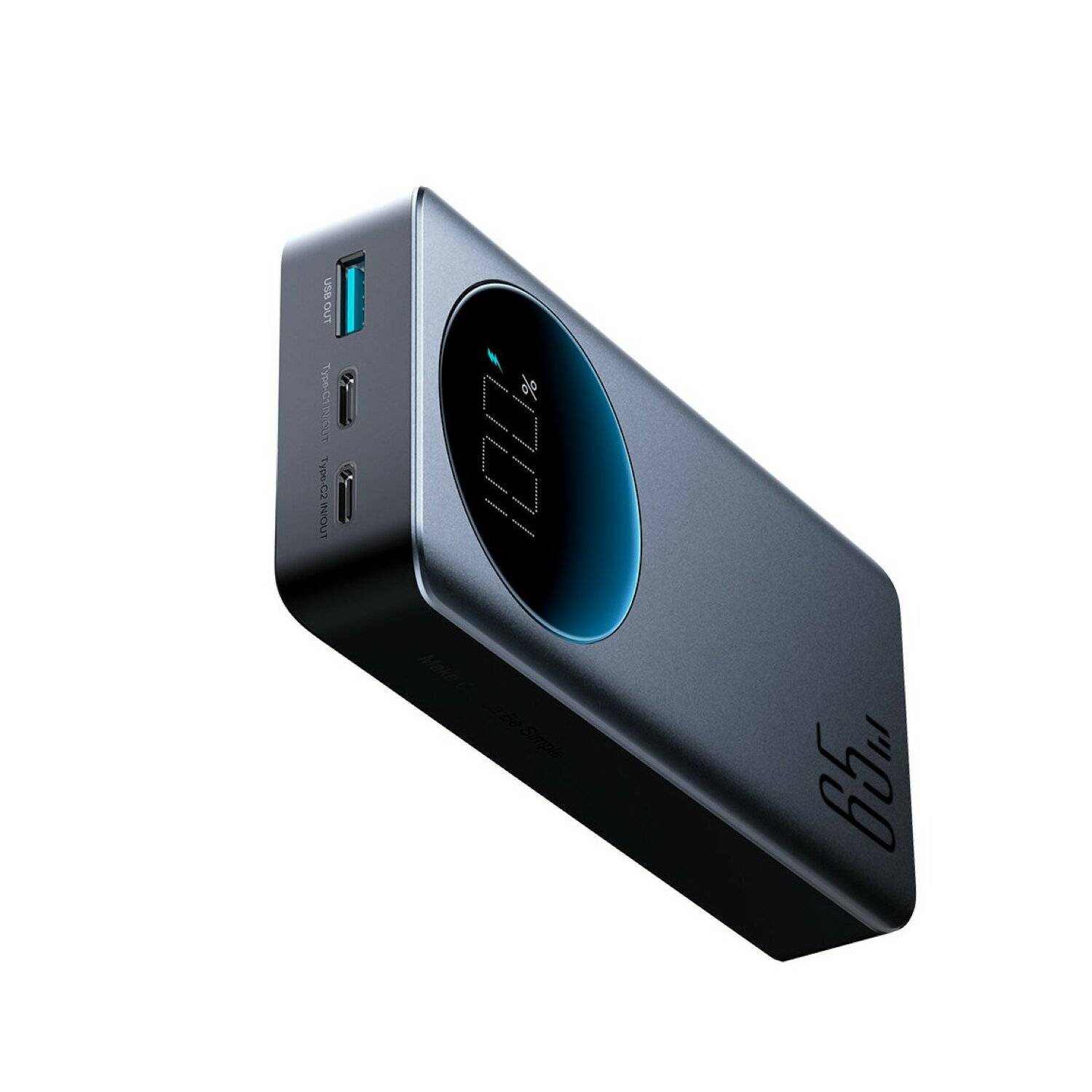 Joyroom Powerbank 65W 20000mAh Schnellladetechnologie PD schwarz (JR-PBF04)