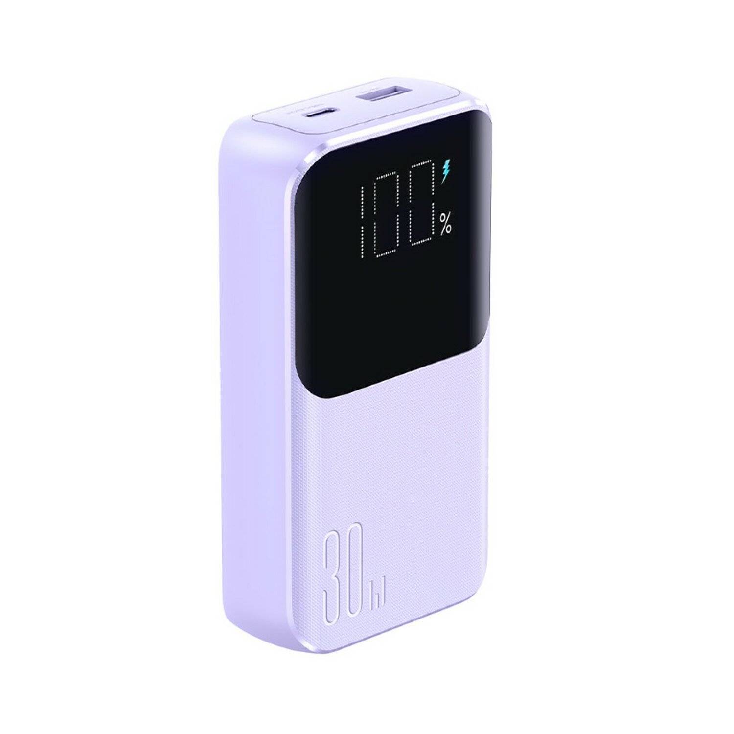 Mini-Powerbank mit integrierten Kabeln Joyroom JR-PBC07 20000 mAh 30 W – Lila