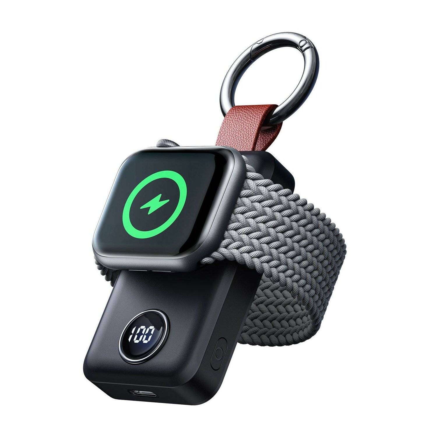 Joyroom kabellose Powerbank 2000mAh 3W für Apple Watch schwarz (JR-WQW01)