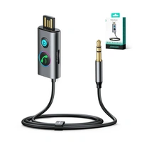 Joyroom JR-CB7 kabelloser Autoempfänger Bluetooth Technologie – Grau 100 cm mit LED Joyroom JR-CB7 kabelloser Autoempfänger Bluetooth Technologie – Grau 100 cm mit LED