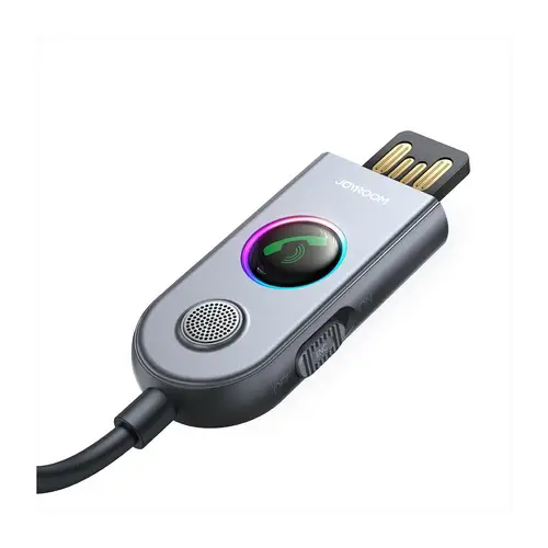 Joyroom JR-CB6 kabelloser Autoempfänger Bluetooth Technologie – Grau 100 cm mit LED Joyroom JR-CB6 kabelloser Autoempfänger Bluetooth Technologie – Grau 100 cm mit LED