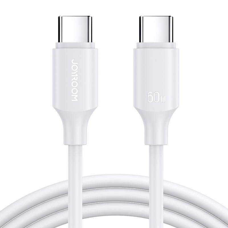 Joyroom USB-C zu USB-C Ladekabel, 60W Power Delivery, 1m, weiß