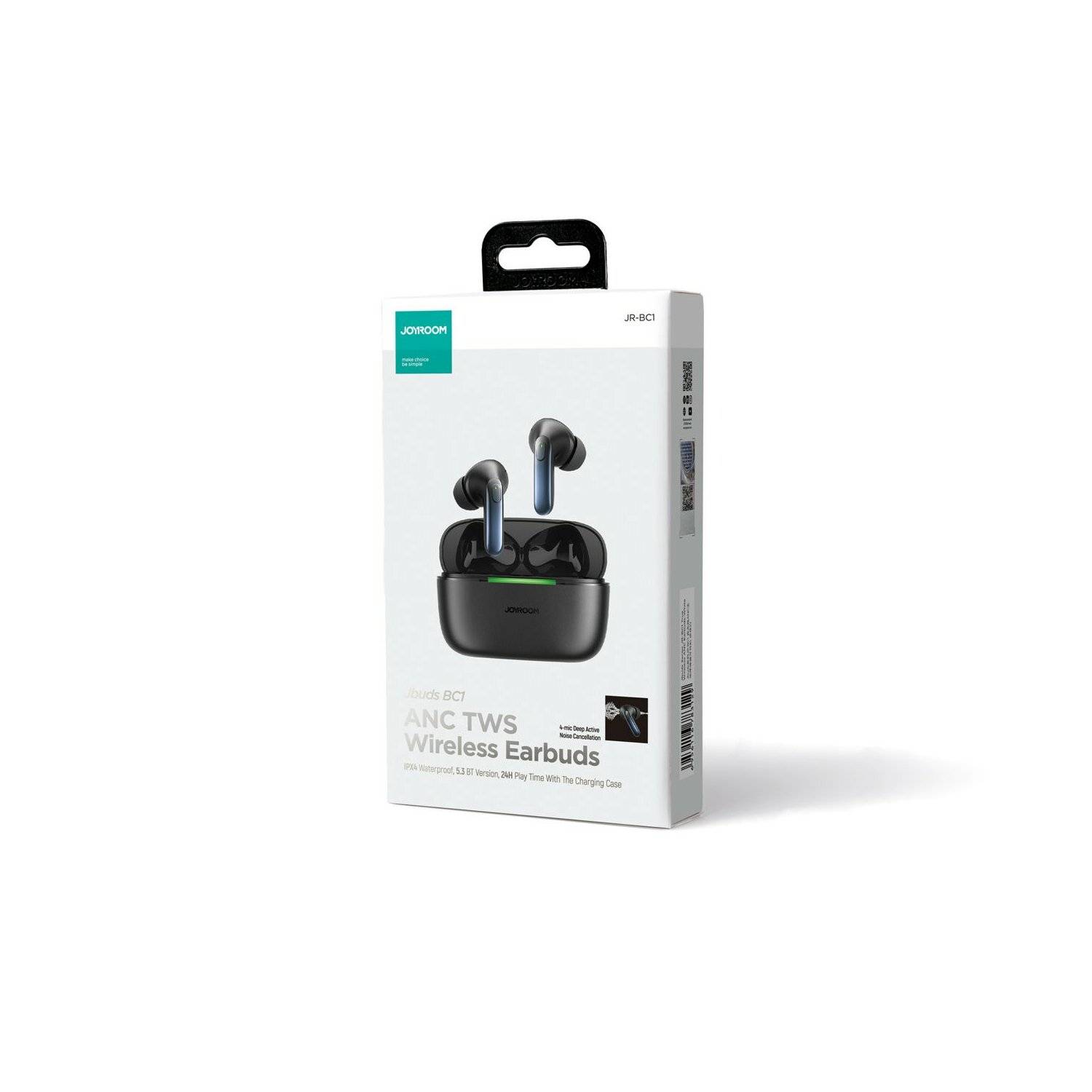 Joyroom Jbuds kabellose In-Ear-Kopfhörer mit Bluetooth Technolgie (JR-BC1) Schwarz