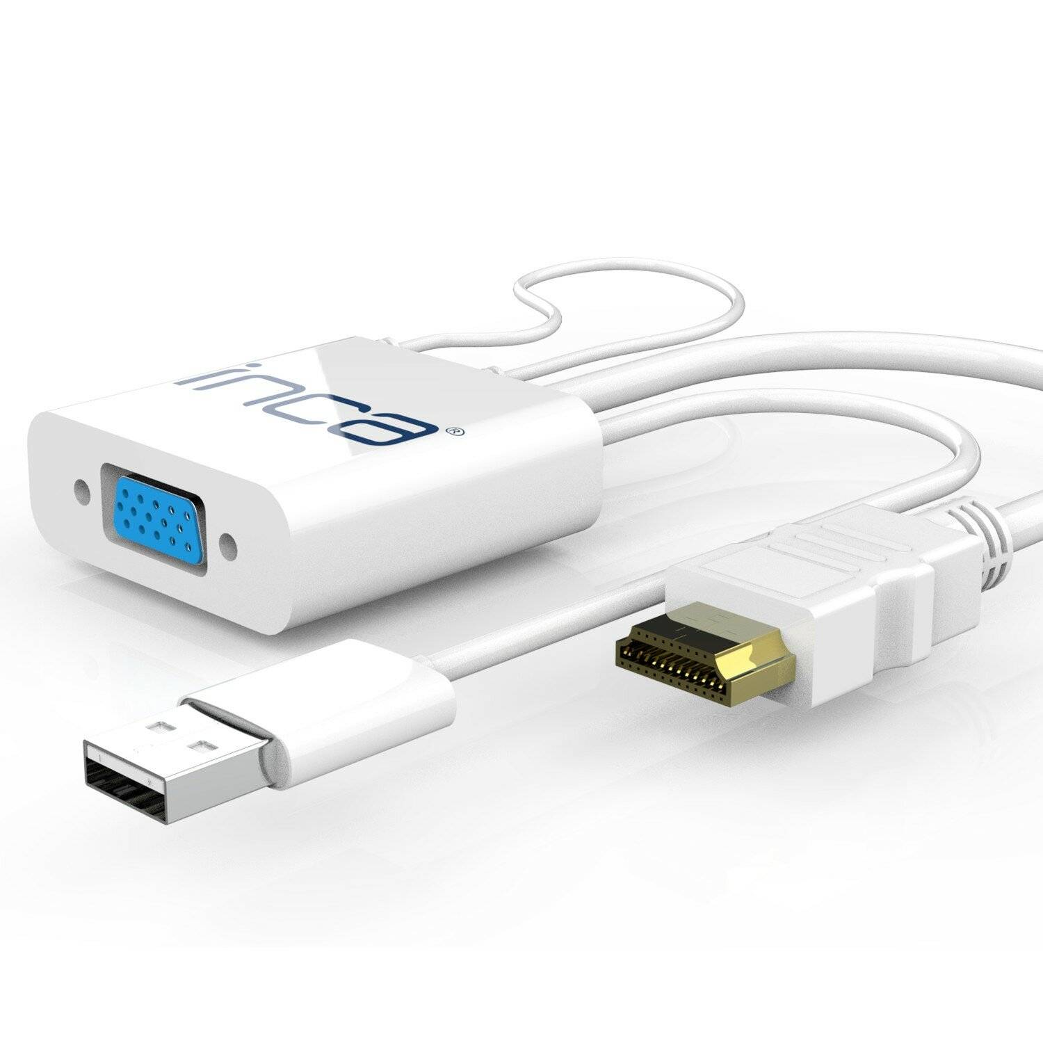 VGA zu HDMI Konverter mit USB- und Audiokabeln – Optimieren Sie Ihre Bild- und Sounderfahrung