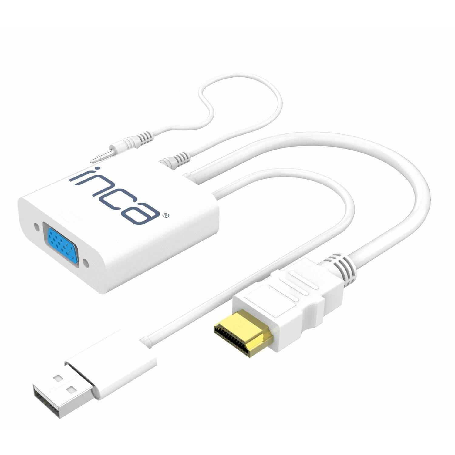 VGA zu HDMI Konverter mit USB- und Audiokabeln – Optimieren Sie Ihre Bild- und Sounderfahrung