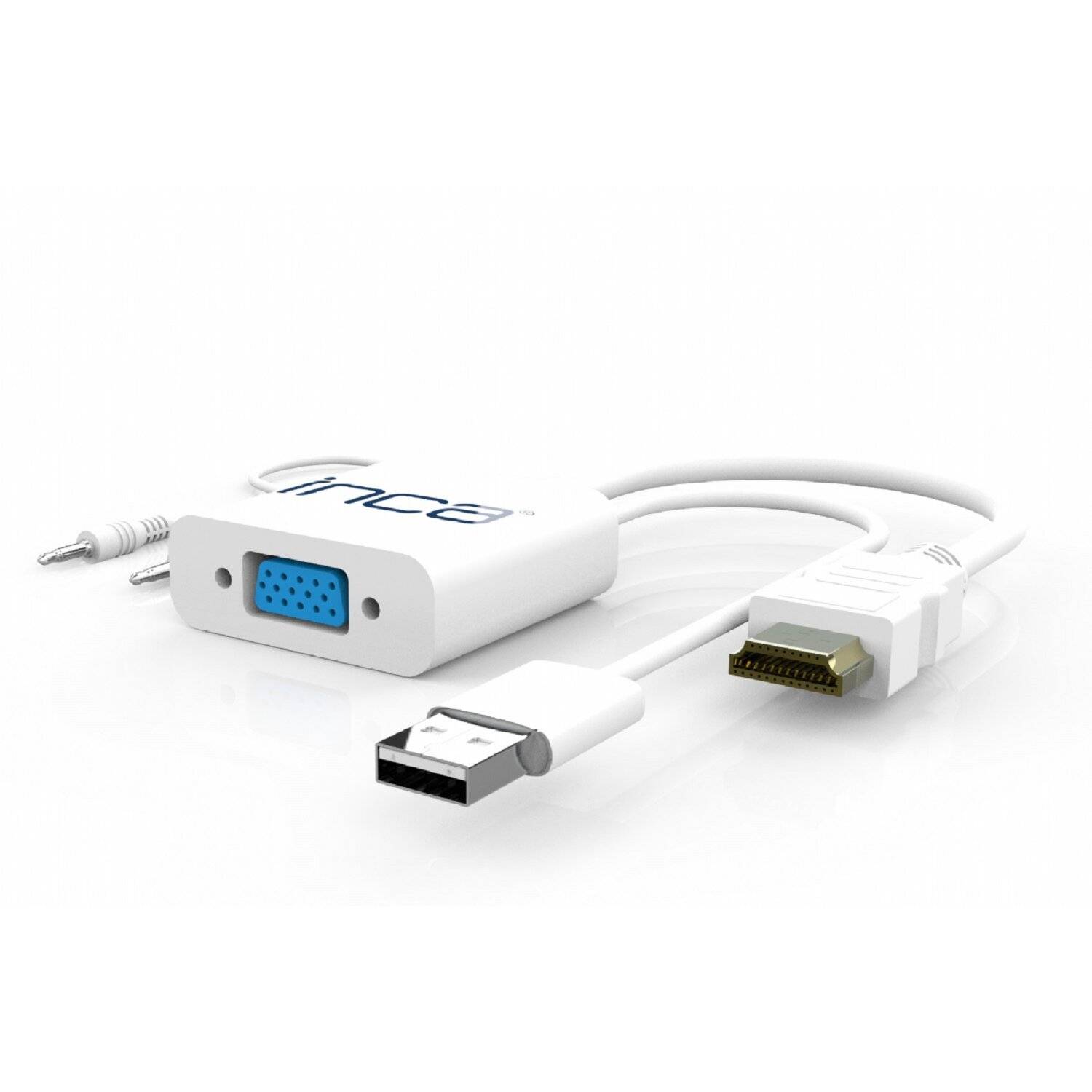 VGA zu HDMI Konverter mit USB- und Audiokabeln – Optimieren Sie Ihre Bild- und Sounderfahrung