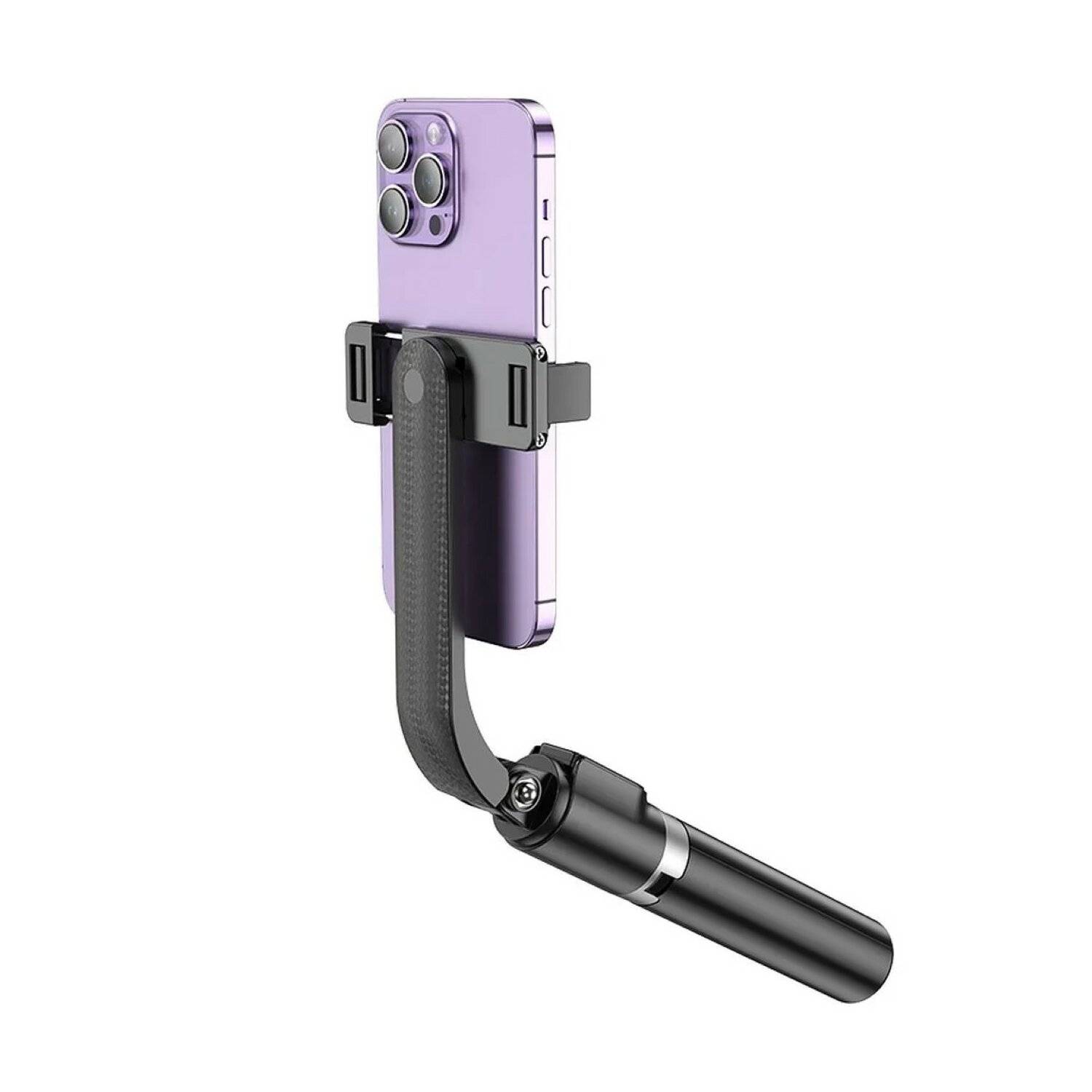 HOCO Selfie Stick Stativ mit Bluetooth-Fernbedienung Prior K20 schwarz 70mAh aus Stahl