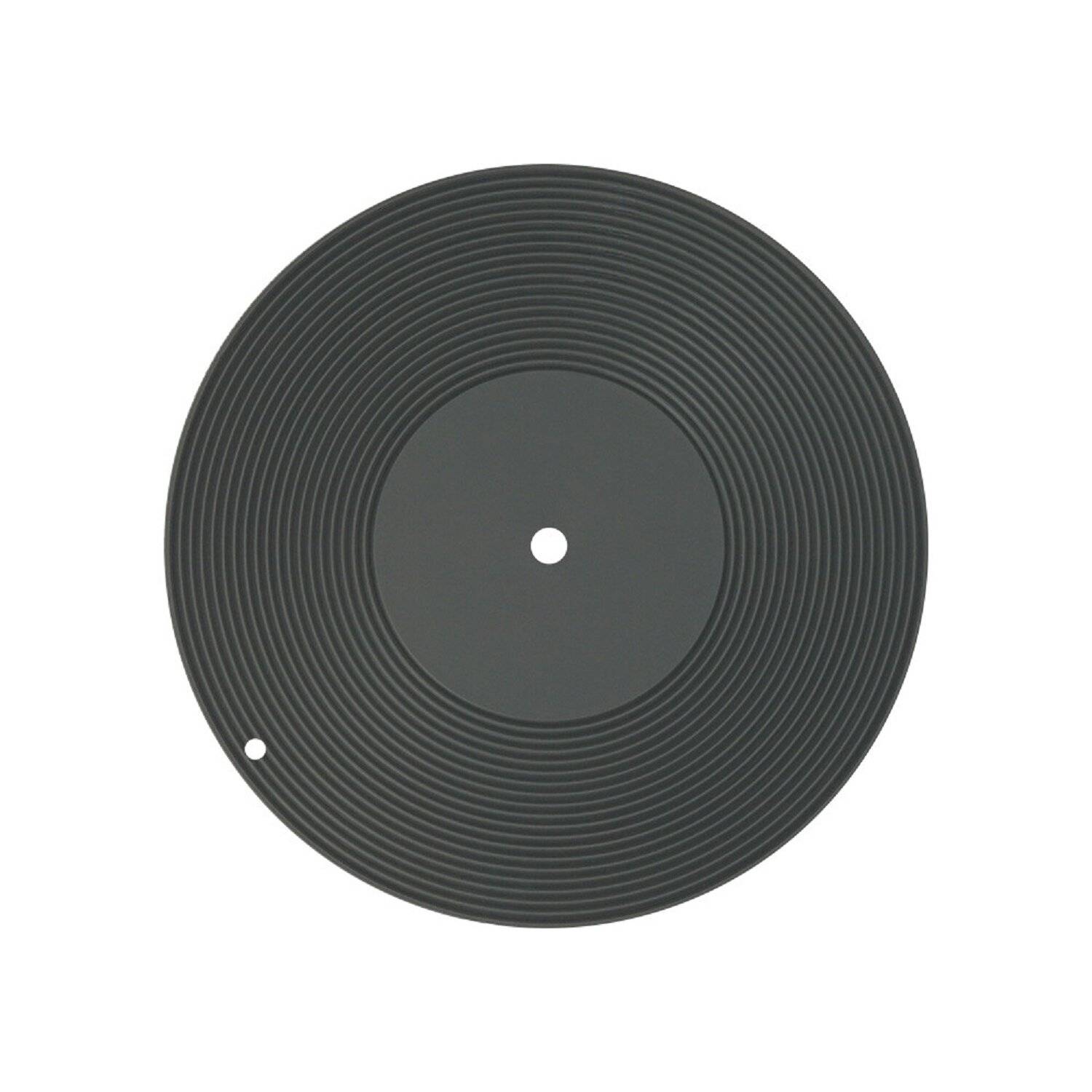 Stilvolle runde Untersetzer (18 cm) Schwarz: Schützen Sie Ihre Oberflächen mit Eleganz und Funktionalität! 2 Stück